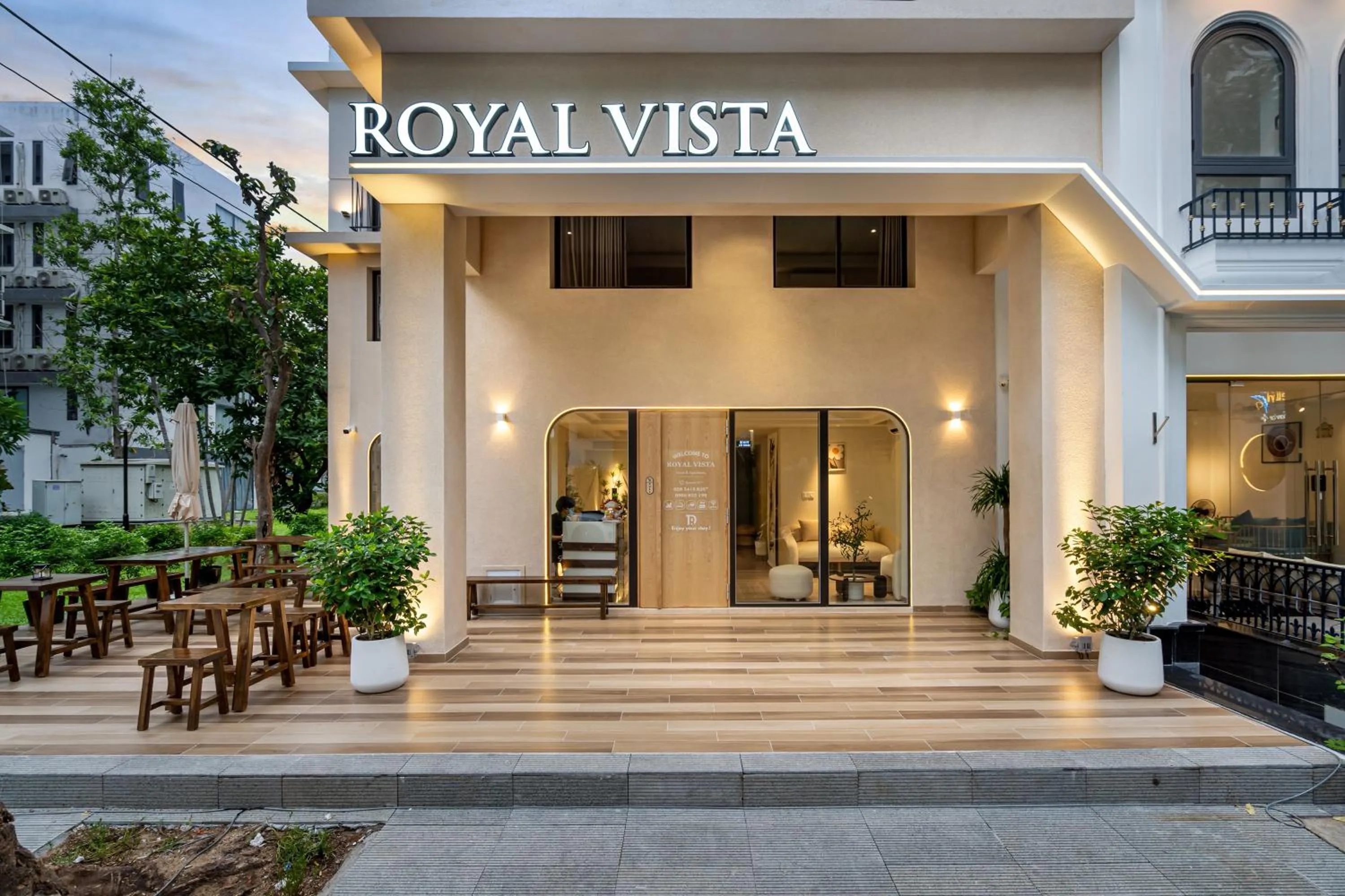 Facade/entrance in The Royal Vista - Phu My Hung