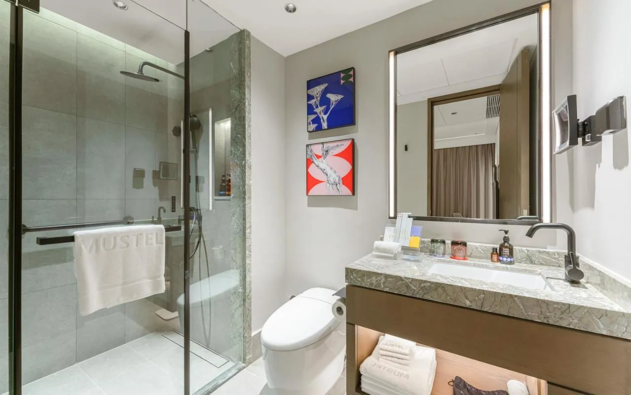 Bathroom in The Mustel Hotel Chongqing Hongyadong