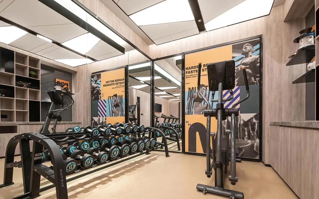 Fitness centre/facilities in The Mustel Hotel Chongqing Hongyadong