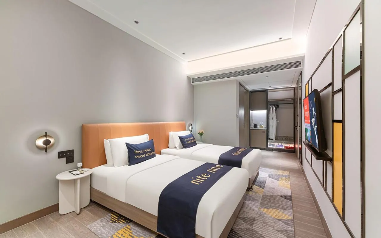 Photo of the whole room, Bed in The Mustel Hotel Chongqing Hongyadong