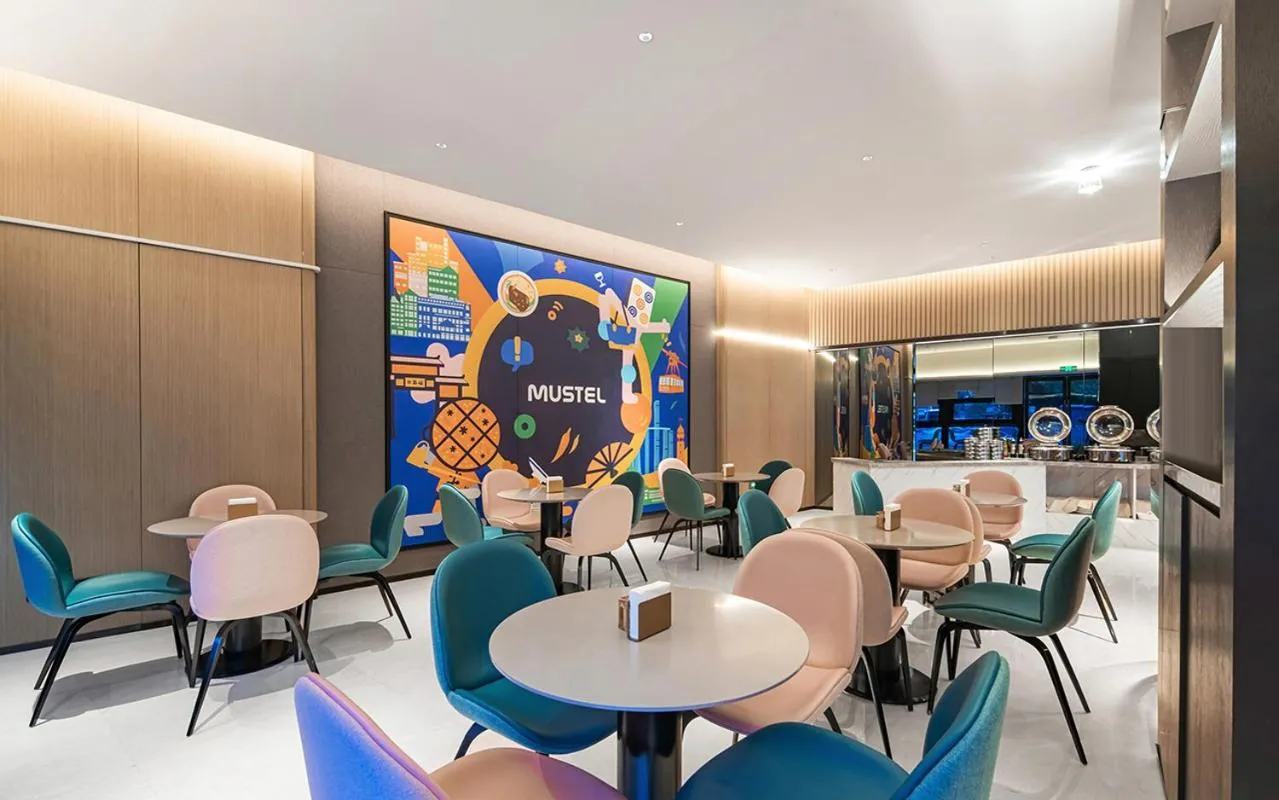 Communal lounge/ TV room in The Mustel Hotel Chongqing Hongyadong