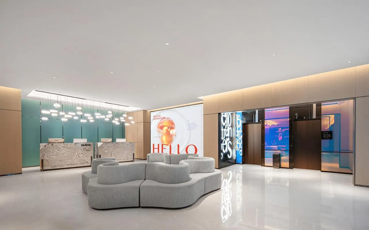 Communal lounge/ TV room in The Mustel Hotel Chongqing Hongyadong