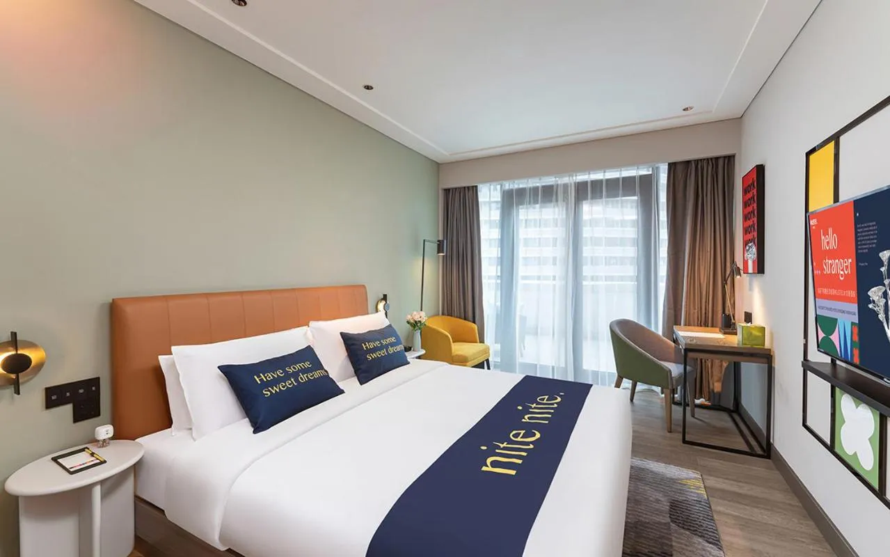 Photo of the whole room, Bed in The Mustel Hotel Chongqing Hongyadong