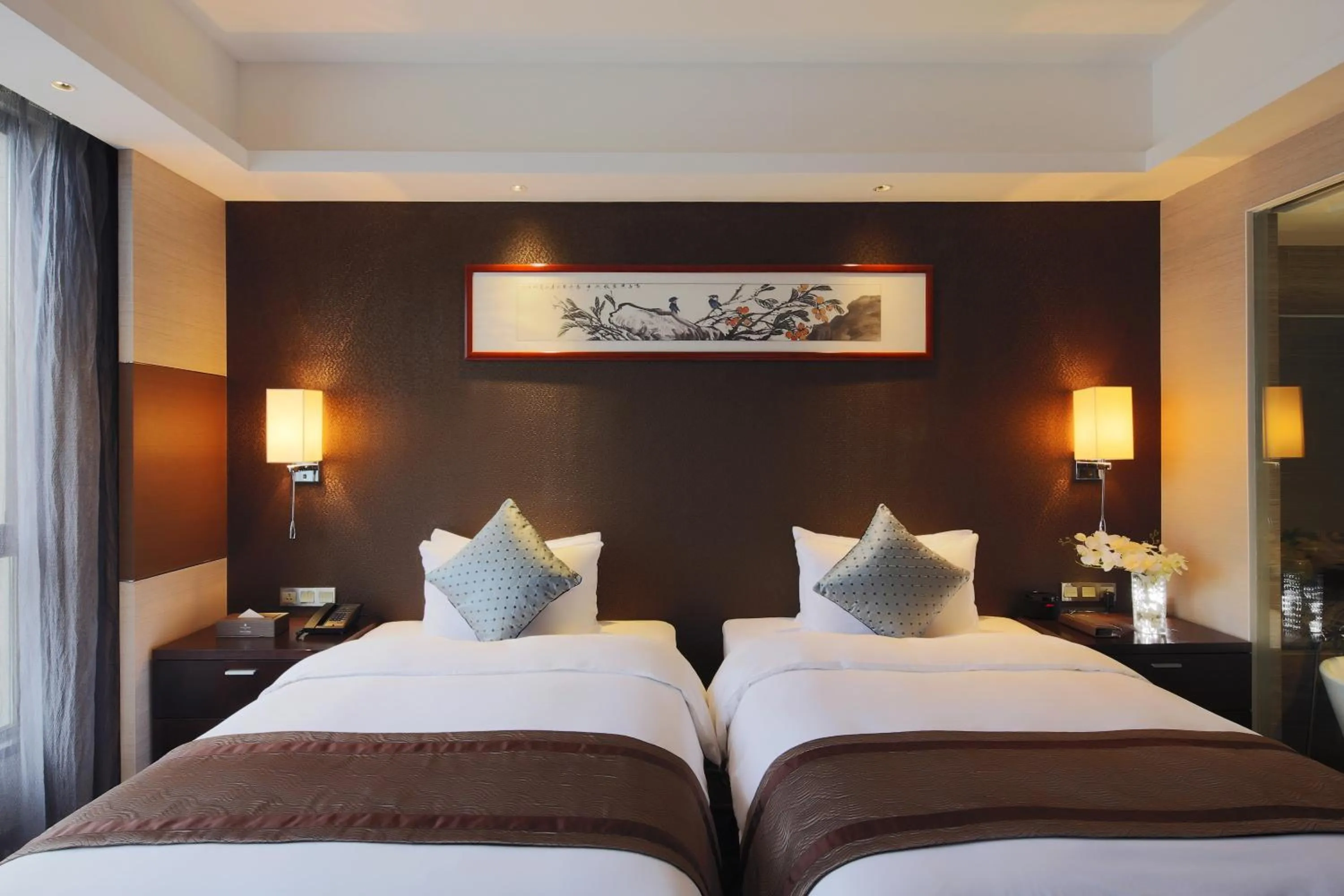 Bed in Millennium Hotel Fuqing