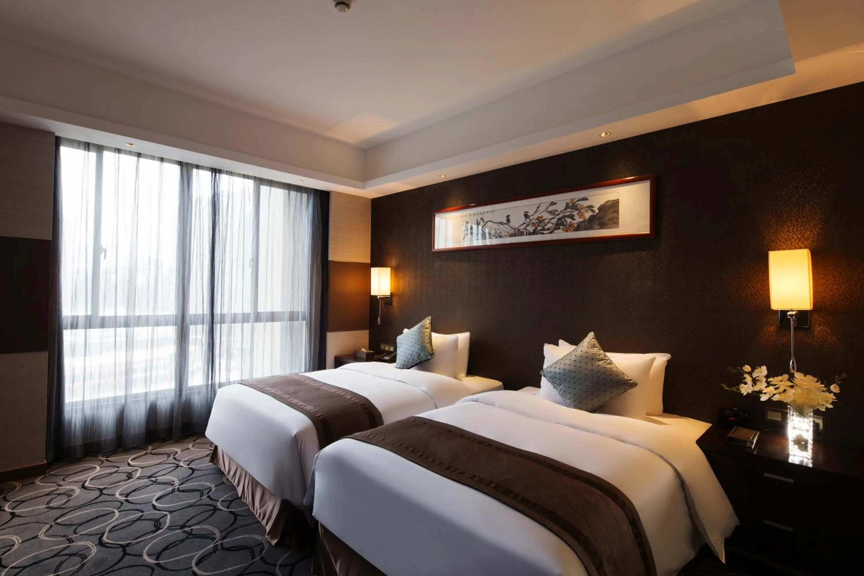 Bed in Millennium Hotel Fuqing