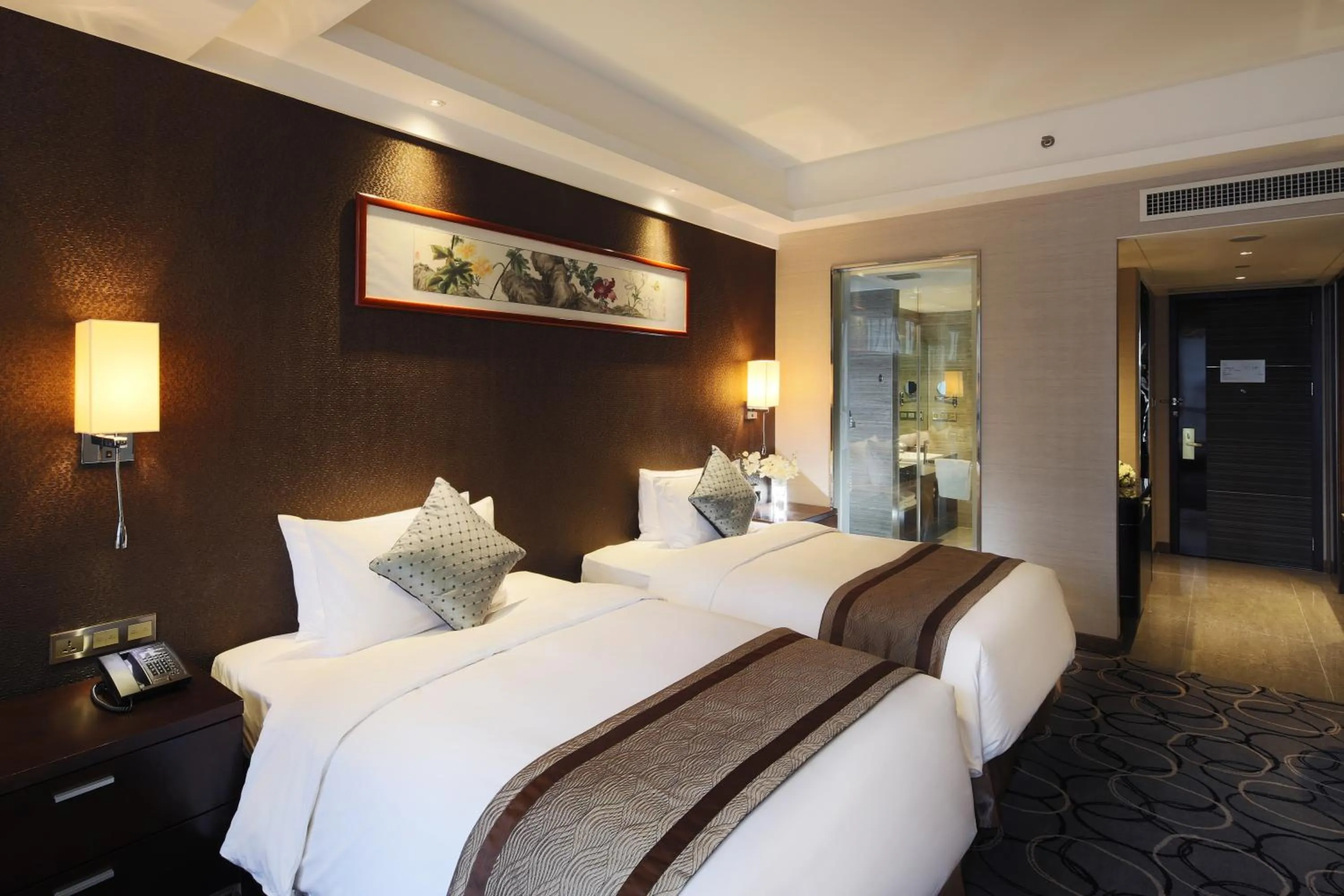 Bed in Millennium Hotel Fuqing