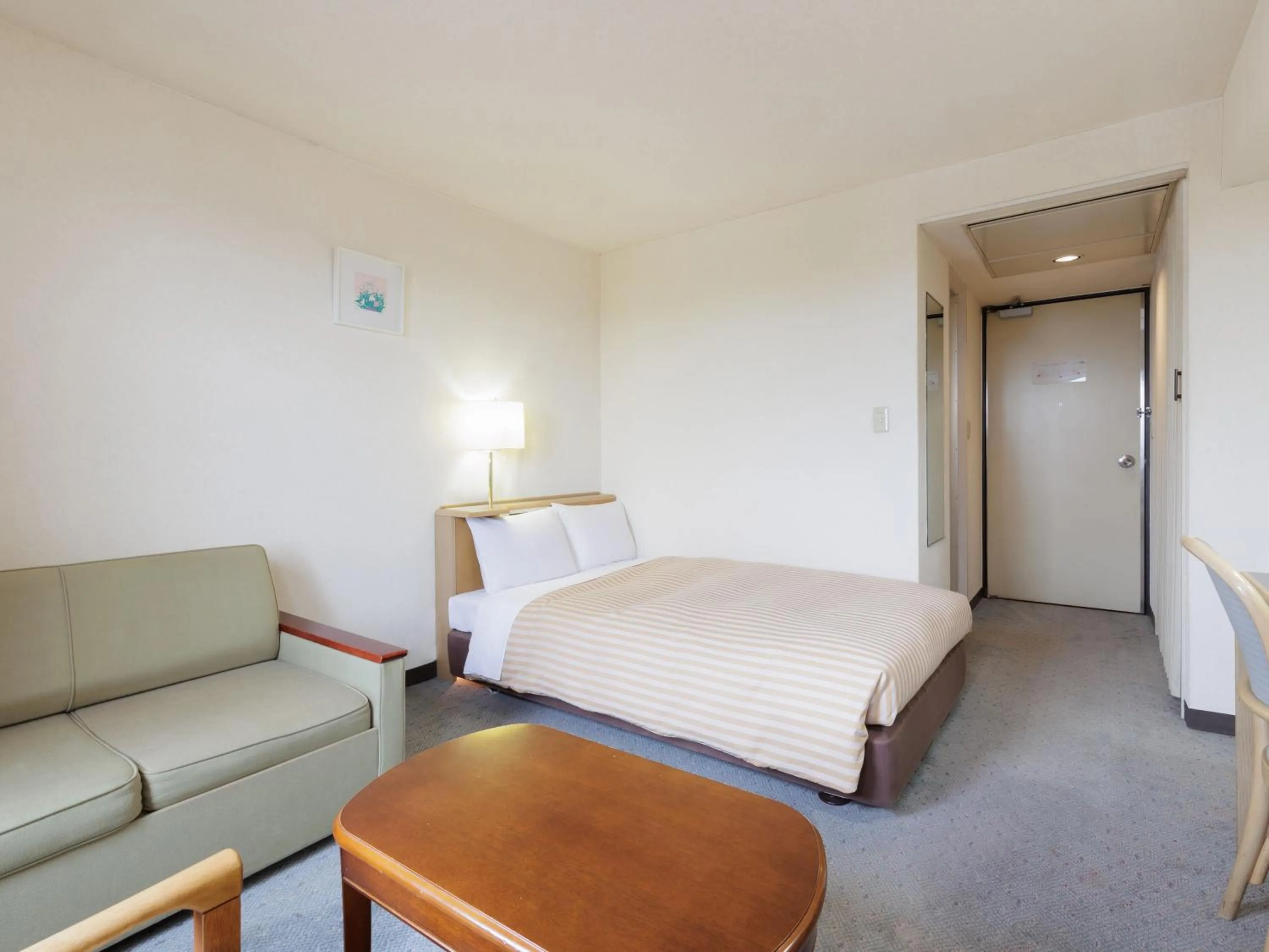 Photo of the whole room, Bed in FLEXSTAY INN Kashima Central