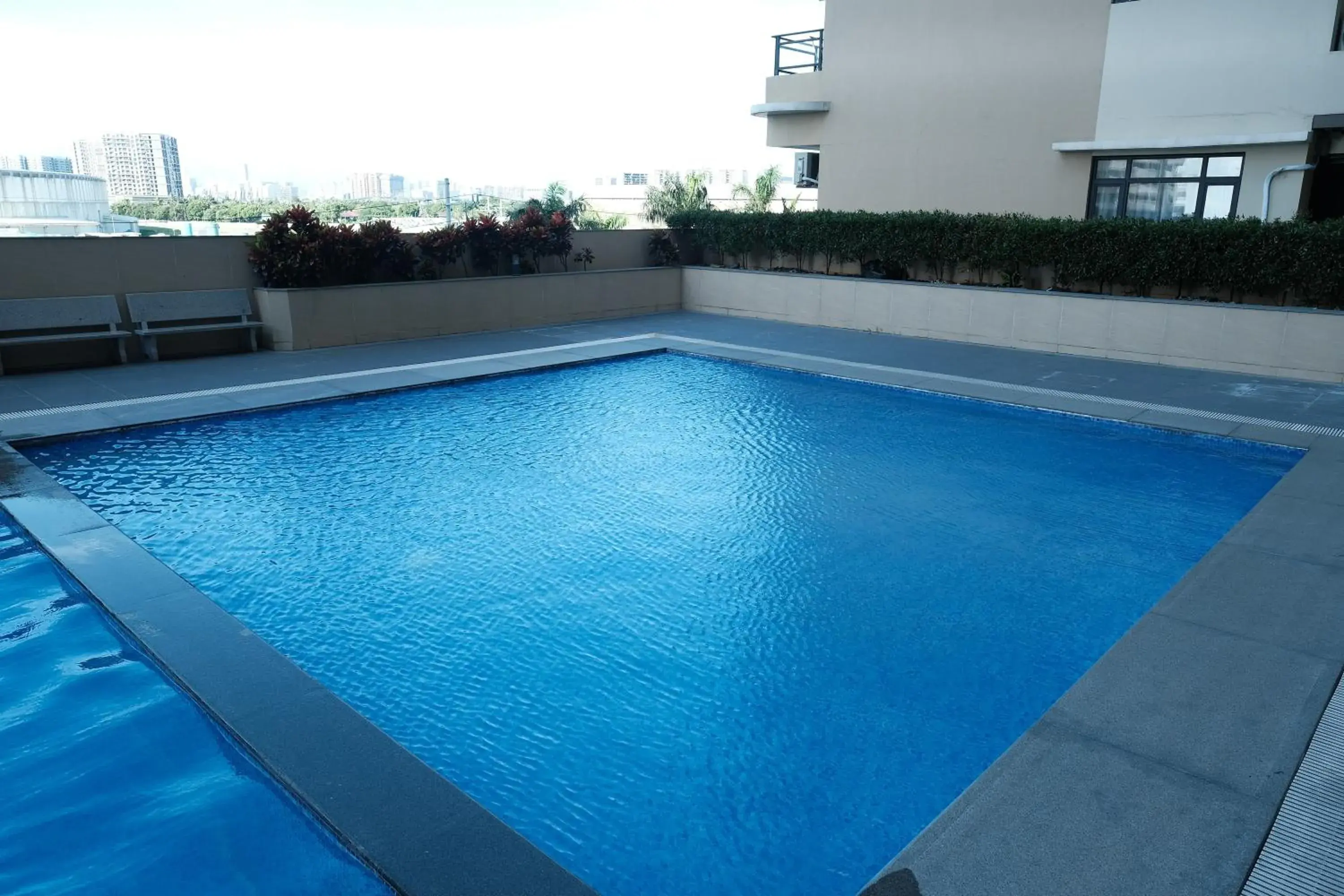 Pool view in Golden Seagulls Hotel Pool view in Golden Seagulls Hotel
