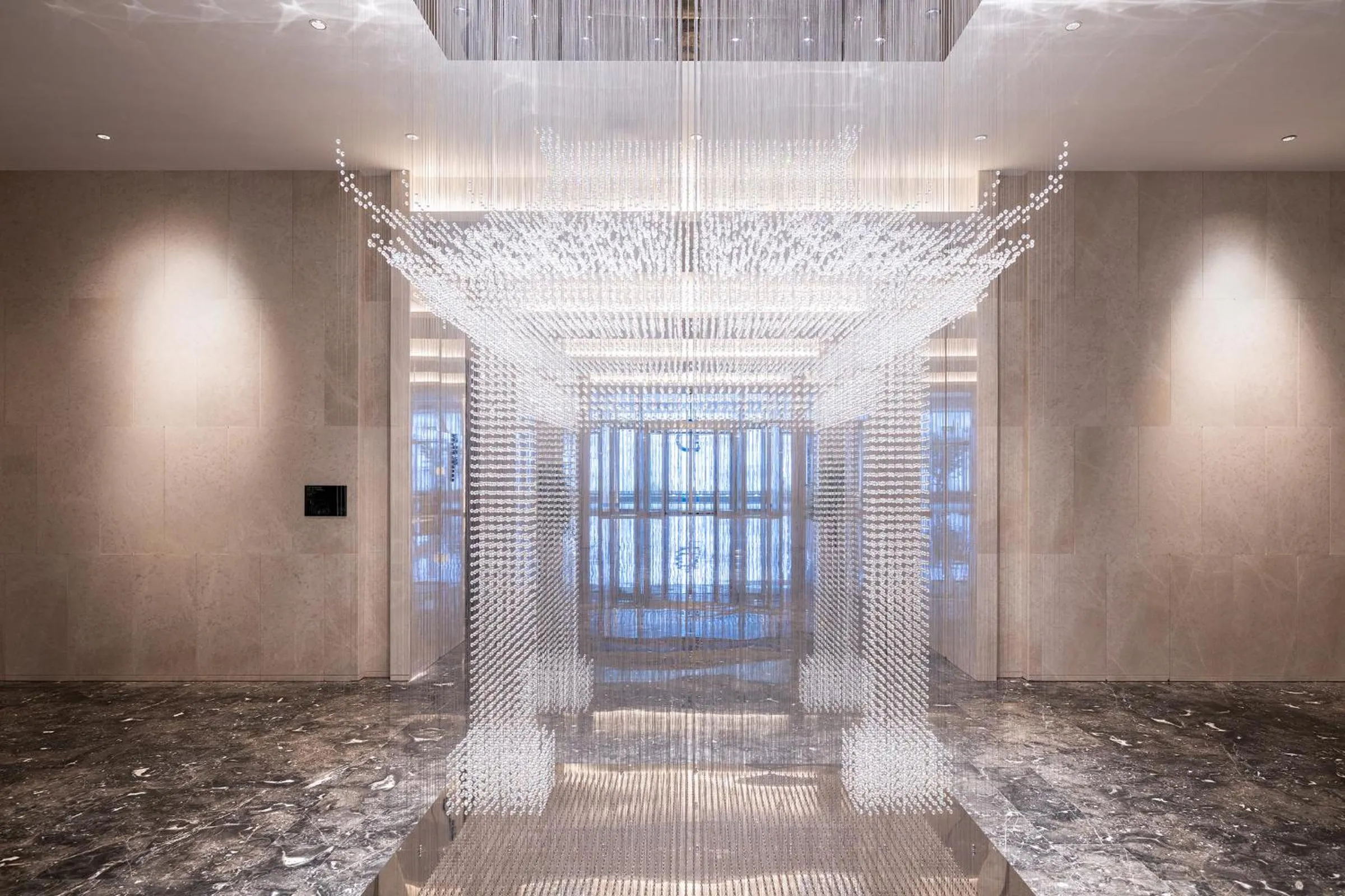 Lobby or reception in The Qube Hotel Shanghai Qingpu