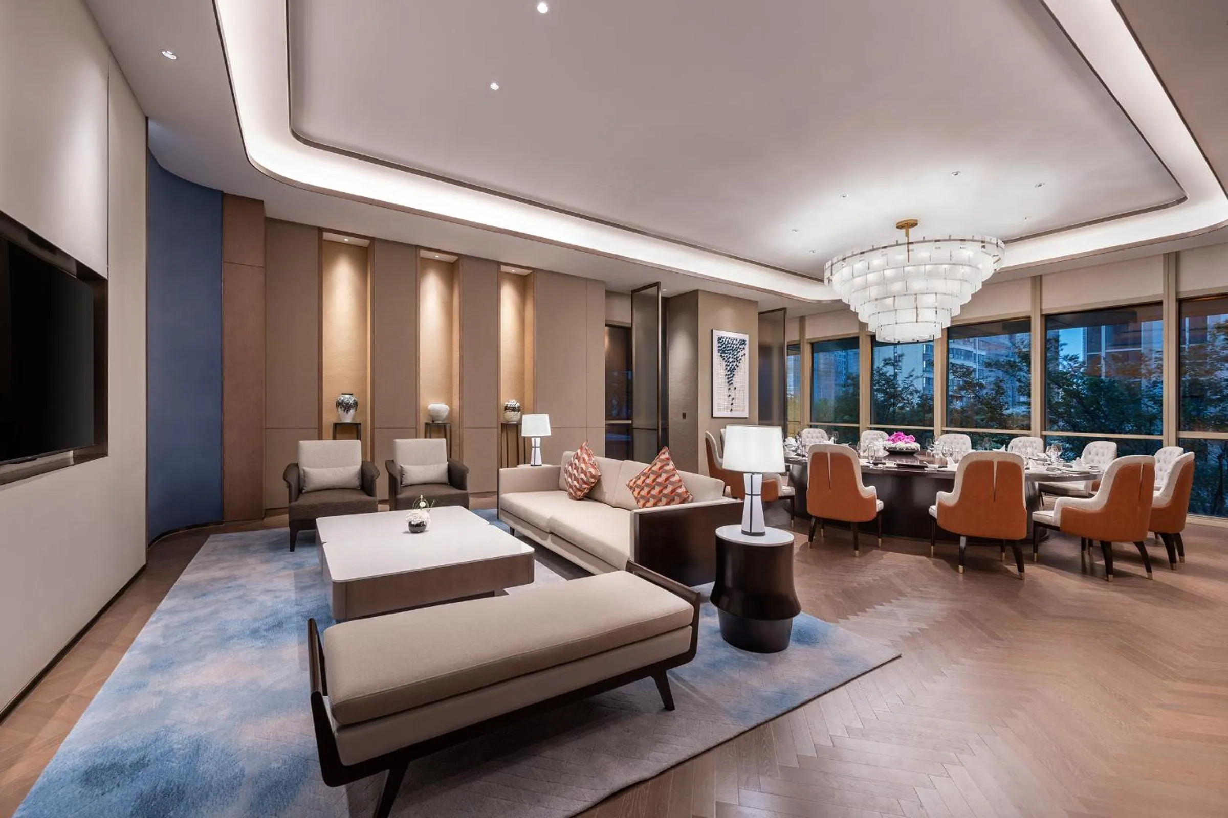 Restaurant/places to eat in The Qube Hotel Shanghai Qingpu