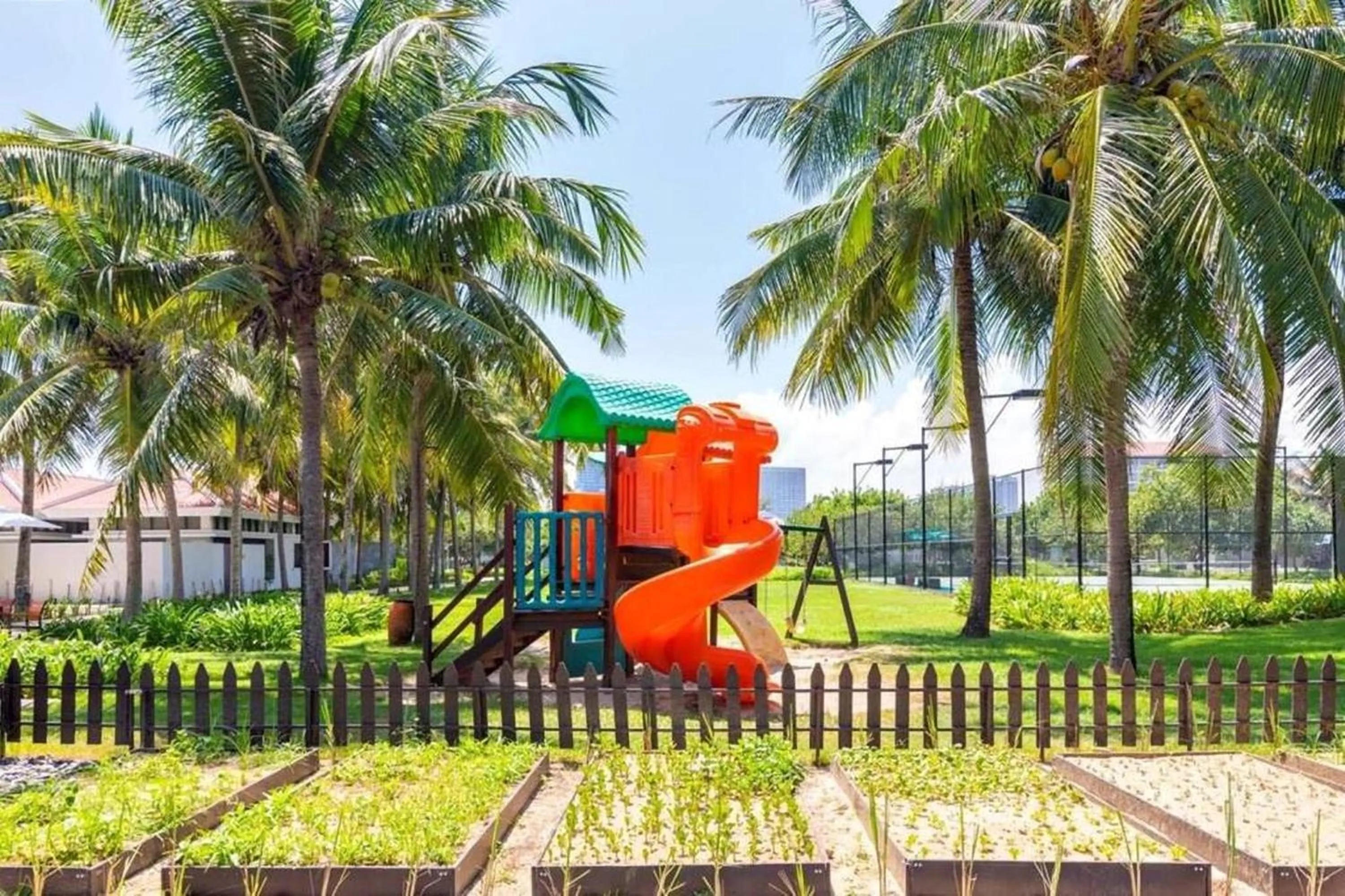 Children play ground in The Ocean Resort Danang