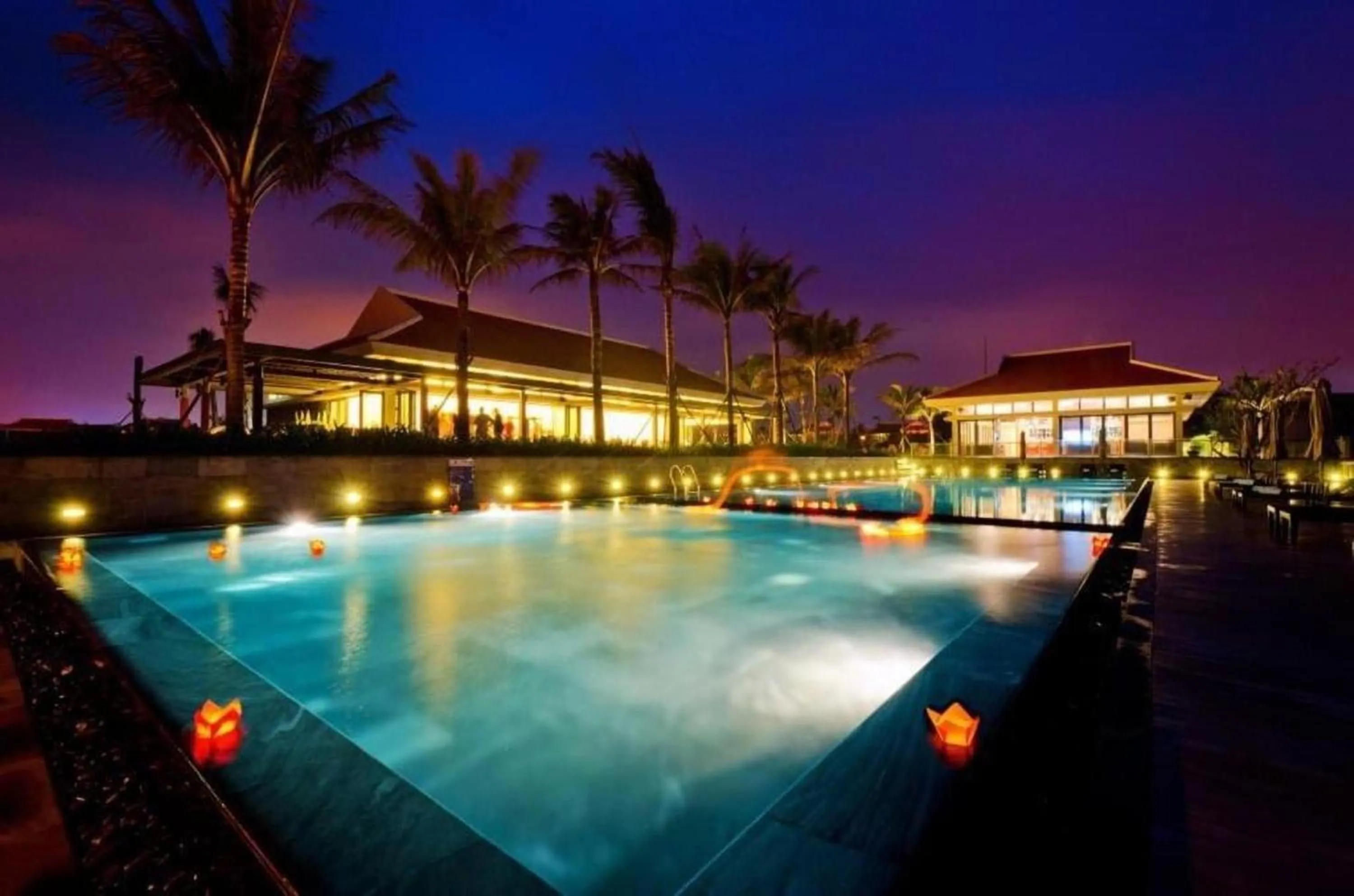 Swimming pool in The Ocean Resort Danang