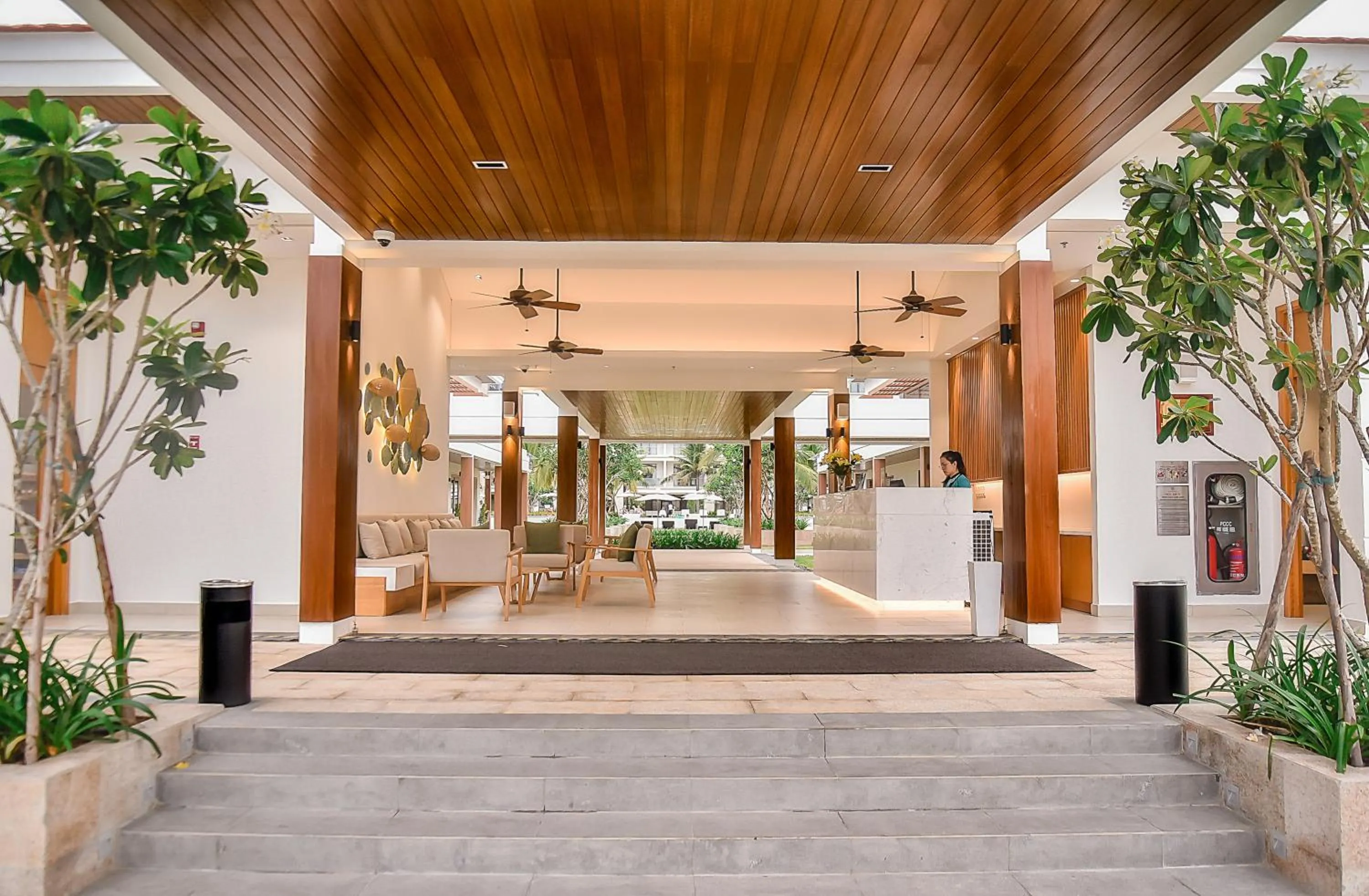 Lobby or reception in The Ocean Resort Danang