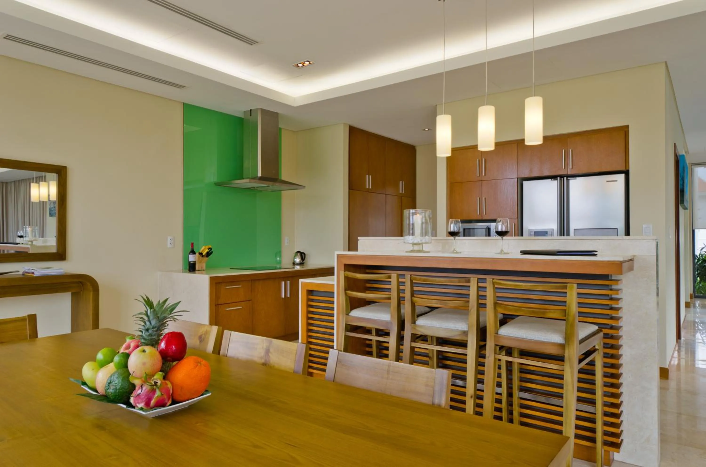 Kitchen or kitchenette in The Ocean Resort Danang