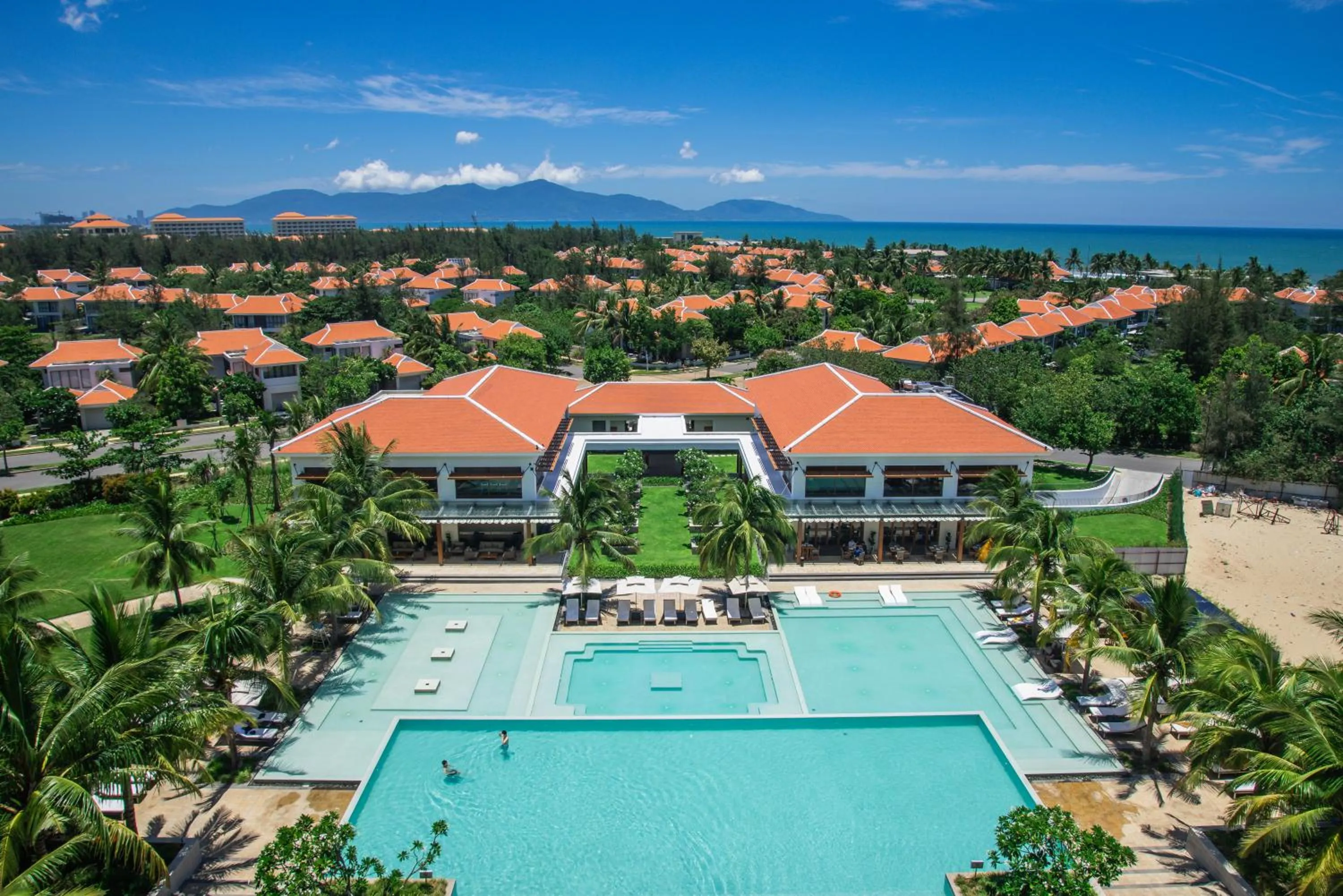 Property building in The Ocean Resort Danang
