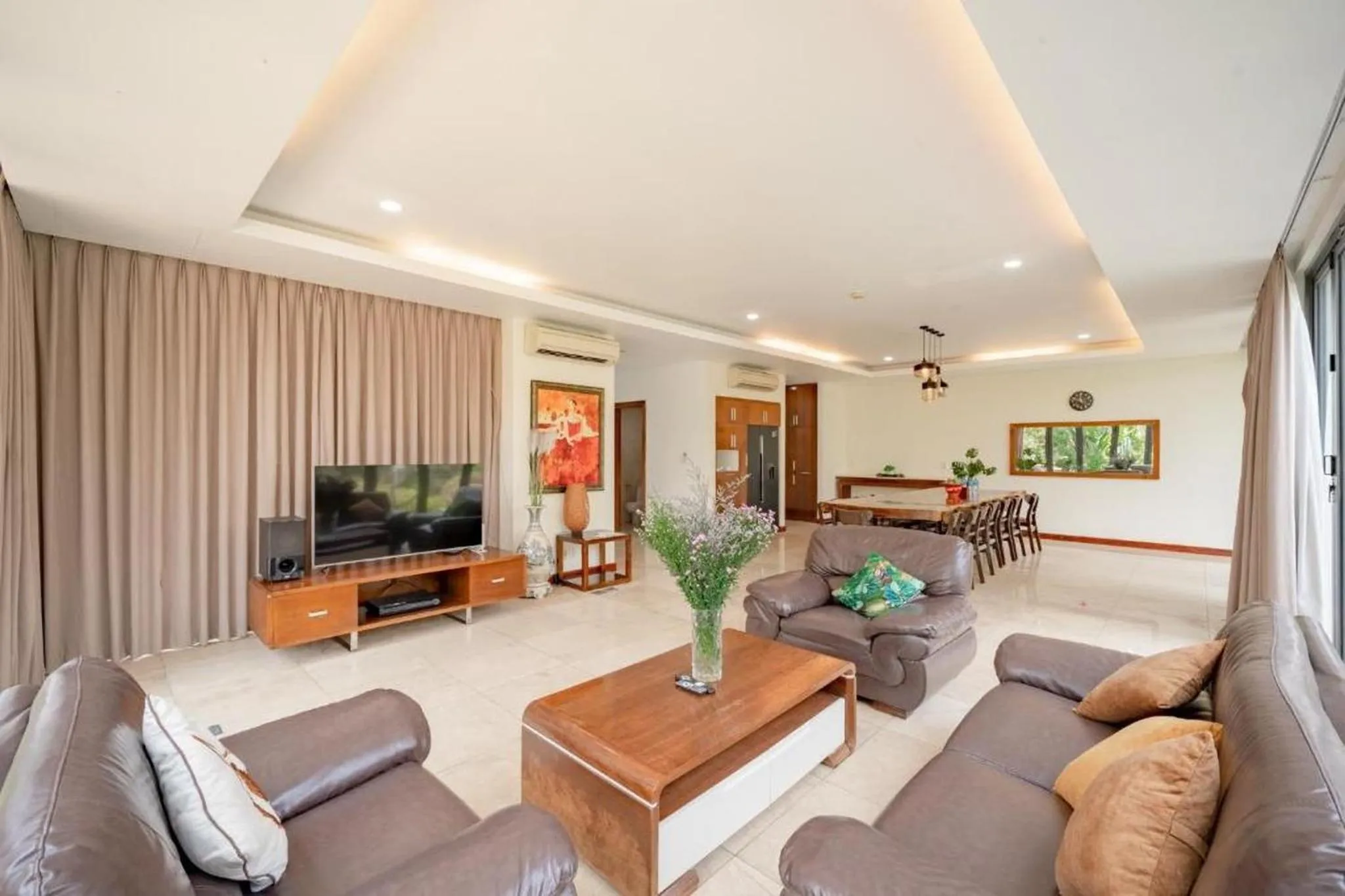 Communal lounge/ TV room in The Ocean Resort Danang