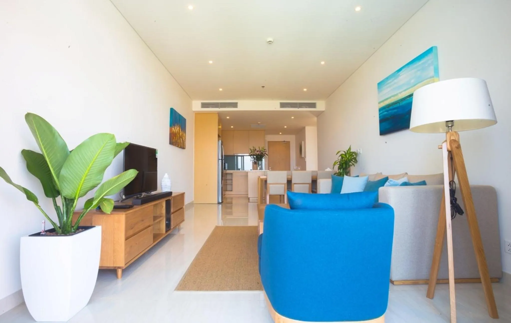 Living room in The Ocean Resort Danang