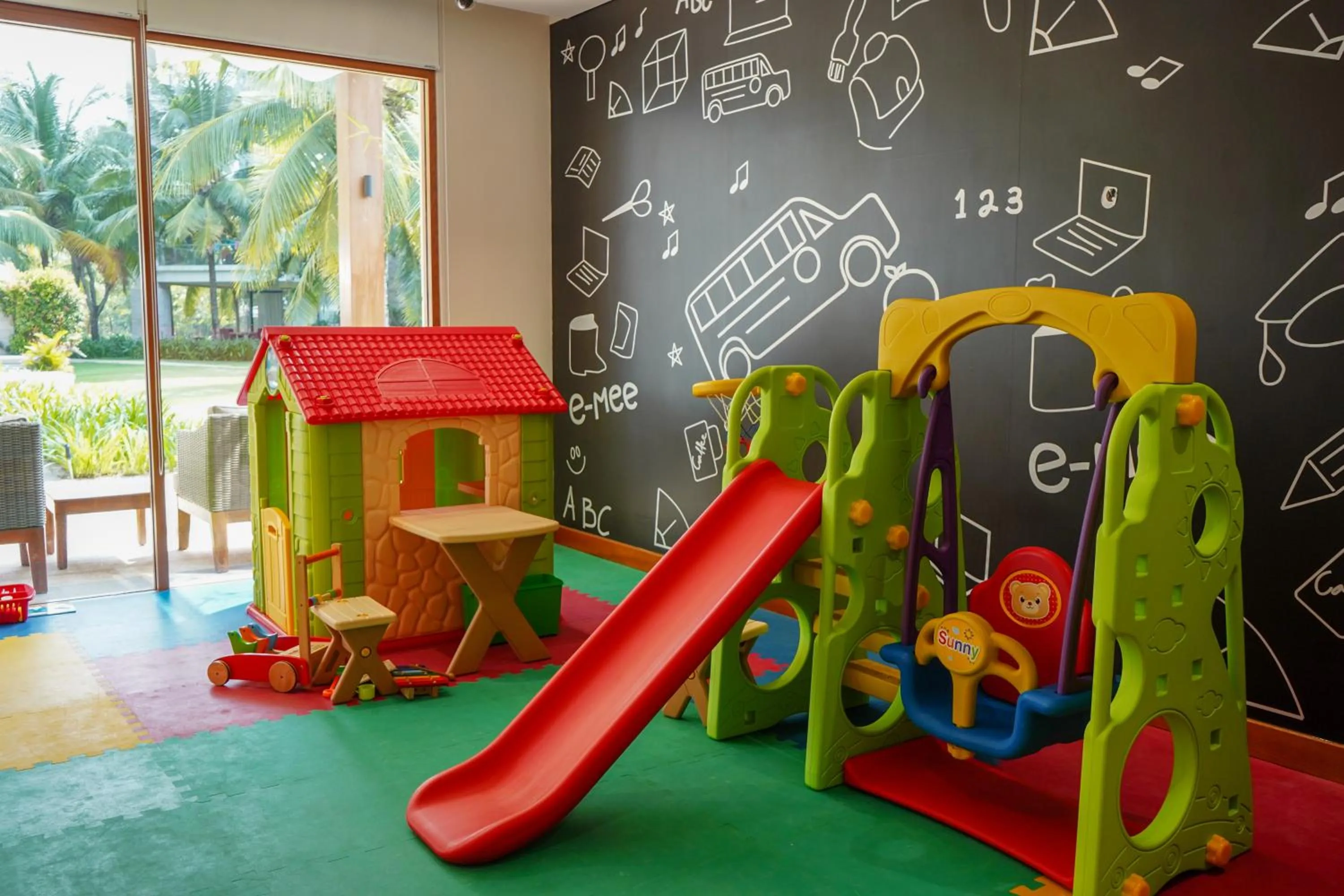 Children play ground in The Ocean Resort Danang