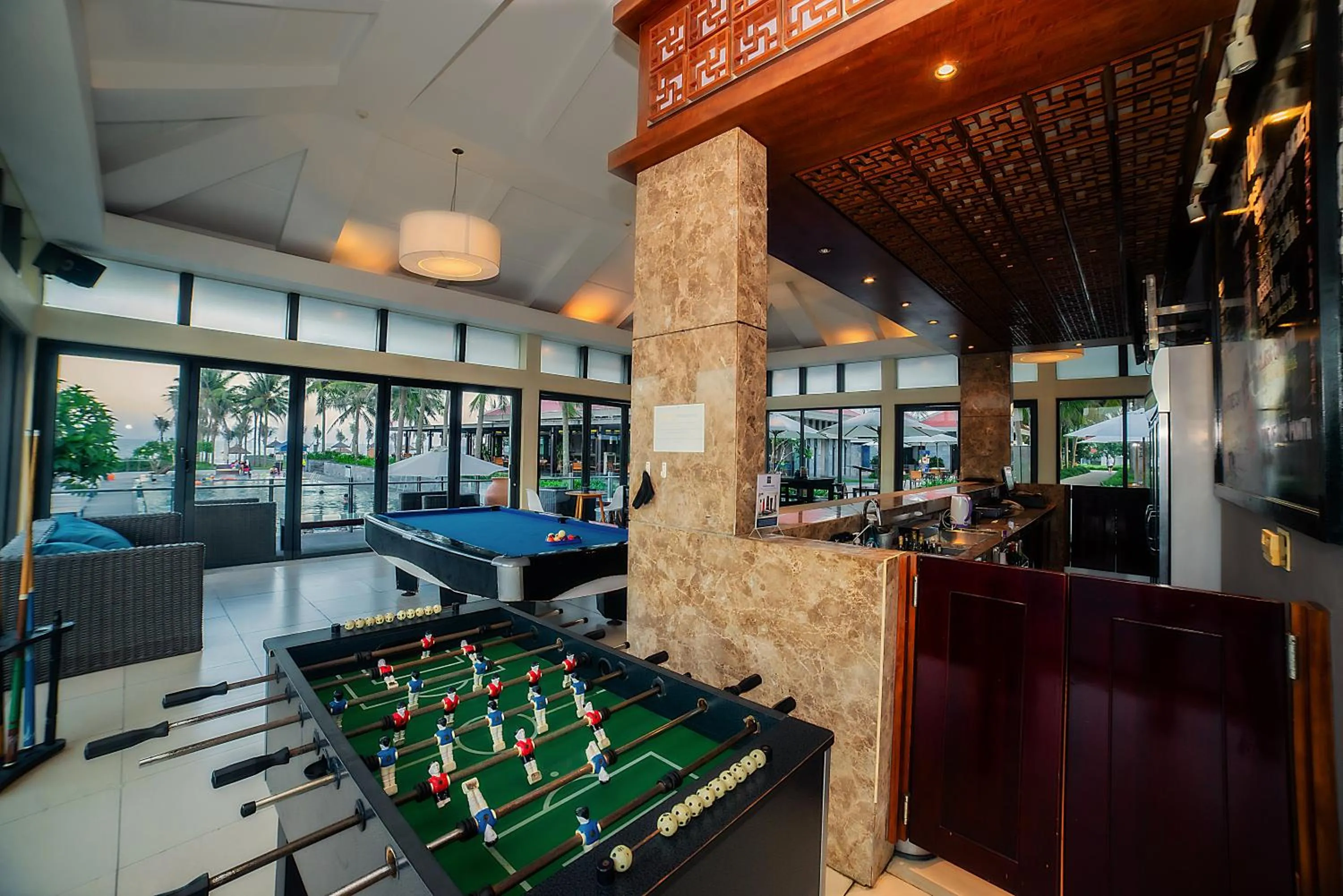 Billiard in The Ocean Resort Danang