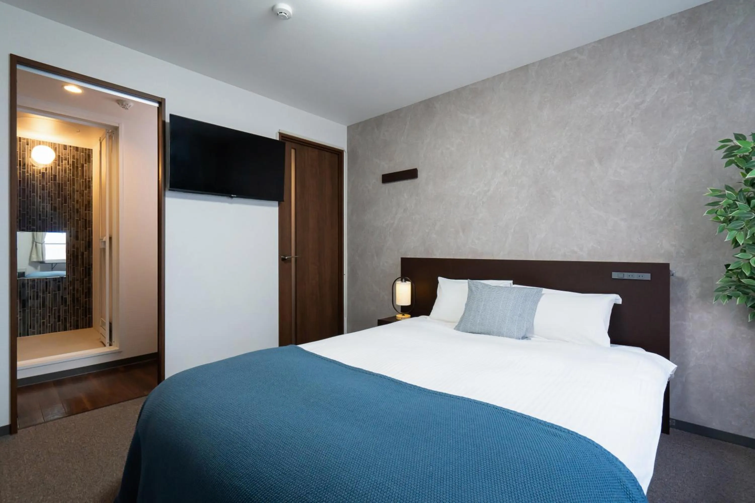 Bed in Residence Hotel Sapporo Susukino