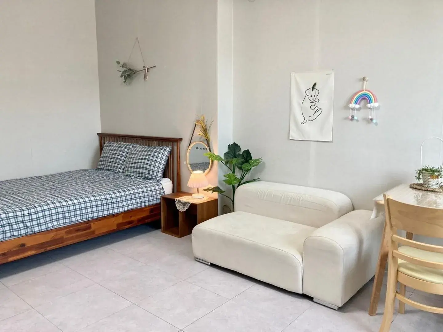 Bed in Gapyeong Stayel pet Pension Bed in Gapyeong Stayel pet Pension