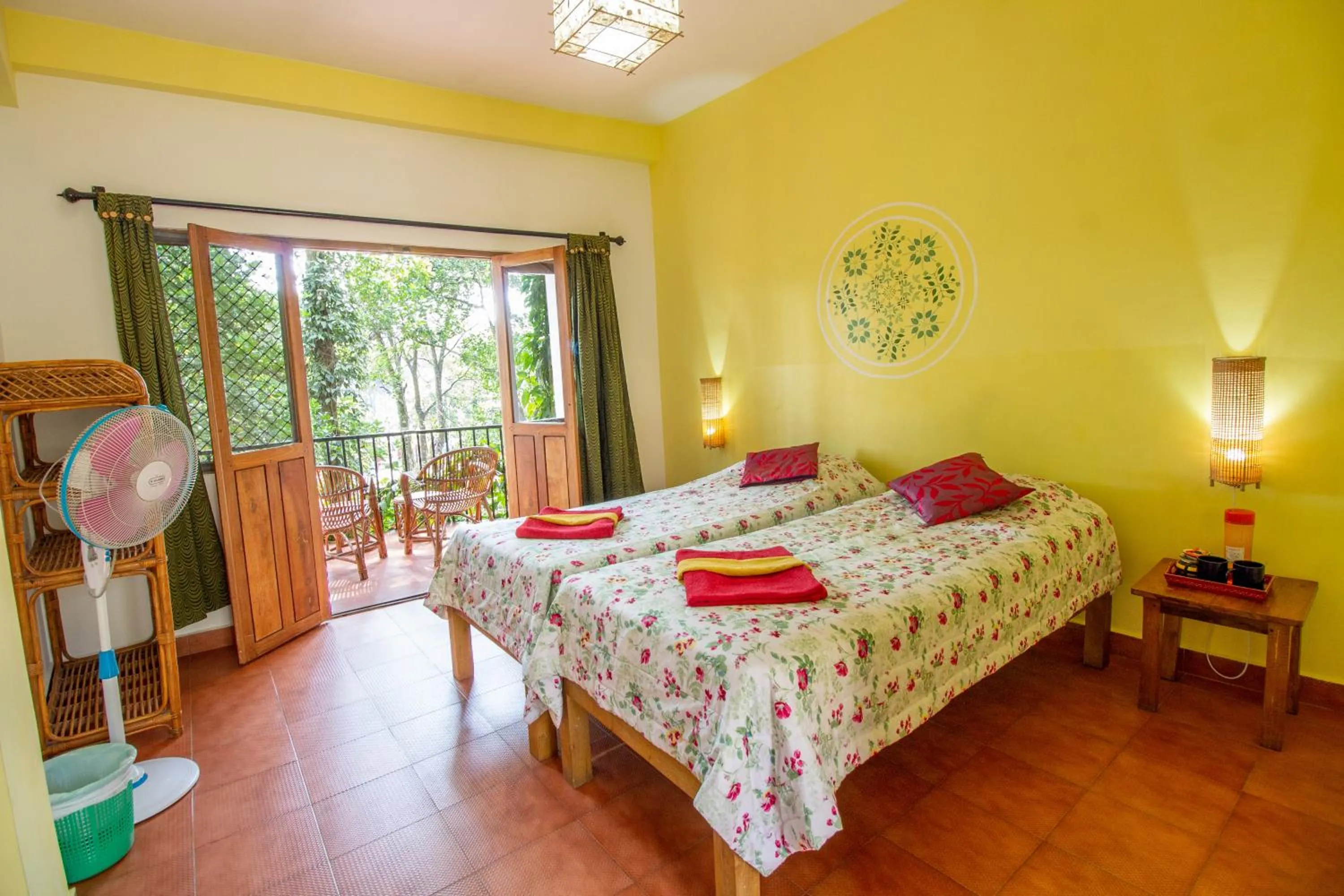 Bed in Chrissie's Hotel