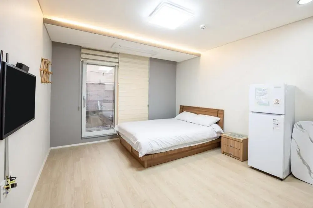 Bed in Yangyang Hajodae Sungsim Pension Bed in Yangyang Hajodae Sungsim Pension