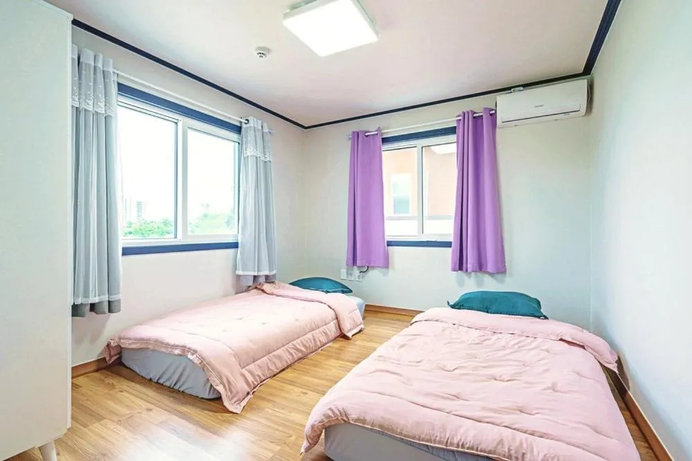 Bed in Gangneung Spring Private House