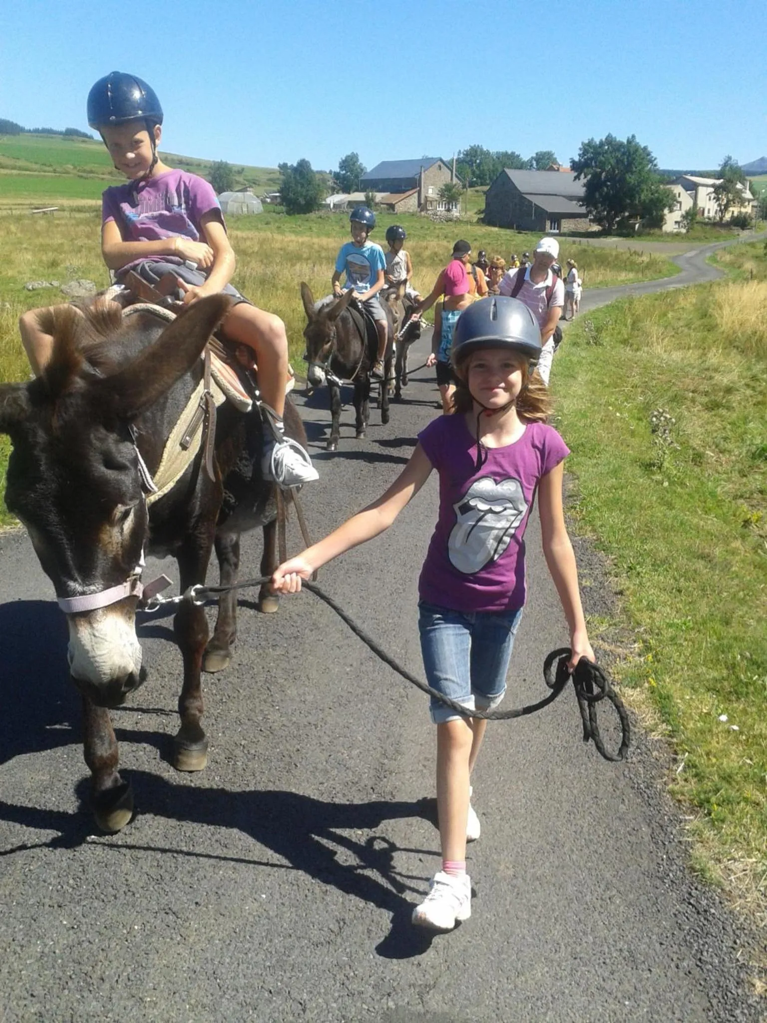 Spring in VVF Haute Loire Saint-Julien-Chapteuil