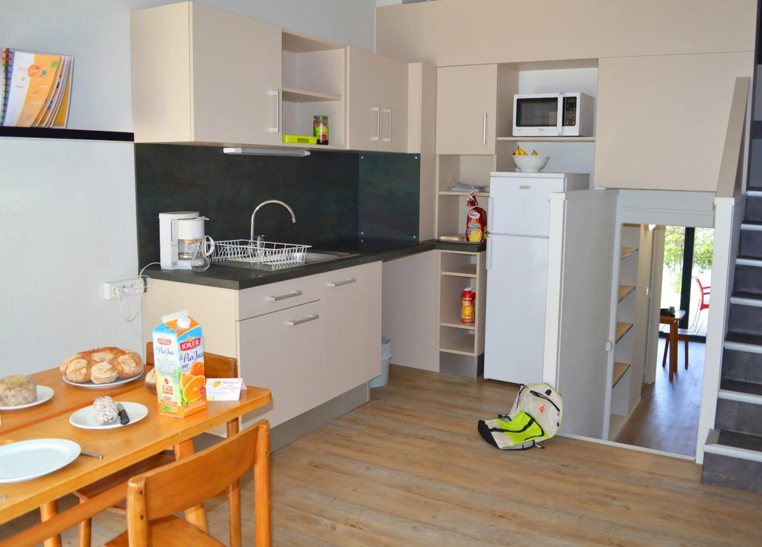 Dining area in VVF Haute Loire Saint-Julien-Chapteuil