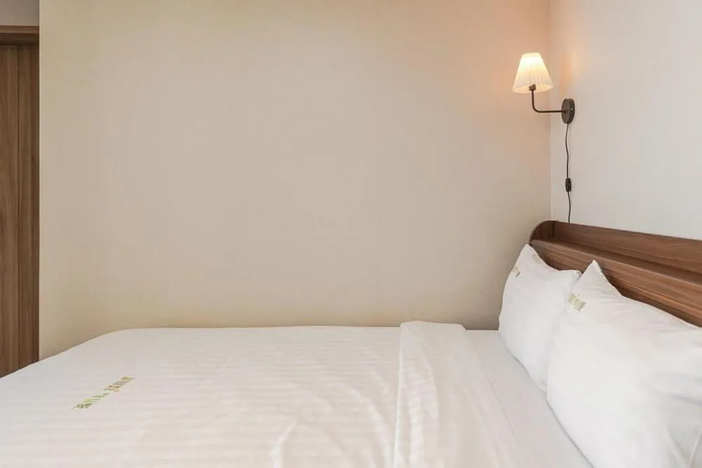 Bed in Jeju Aewolae Hyuyang Pension