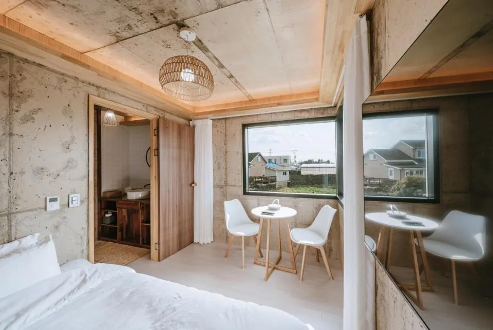 Bed in Jaeju Stay Oneul