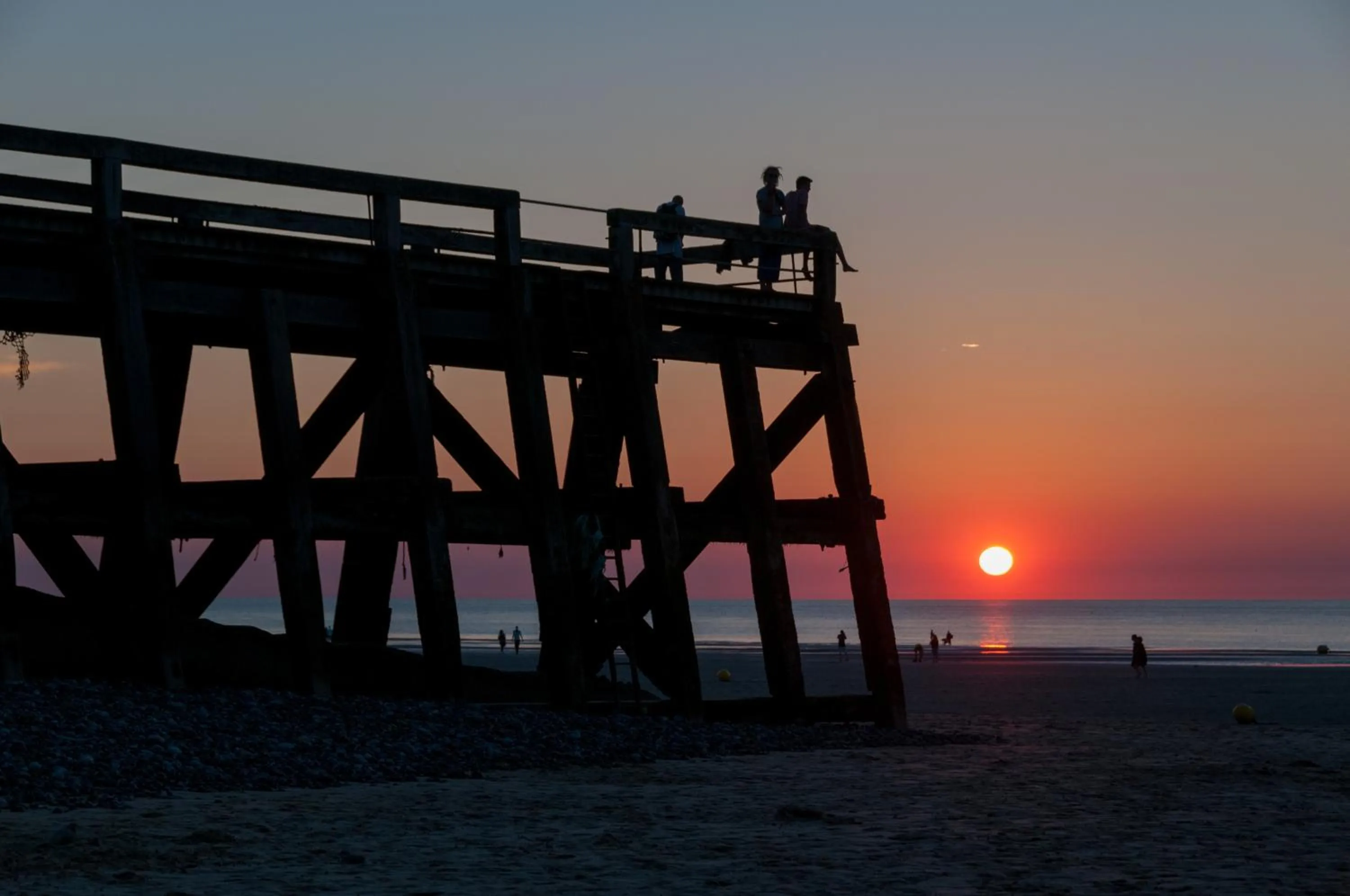 Beach in VVF Normandie Veules-les-Roses