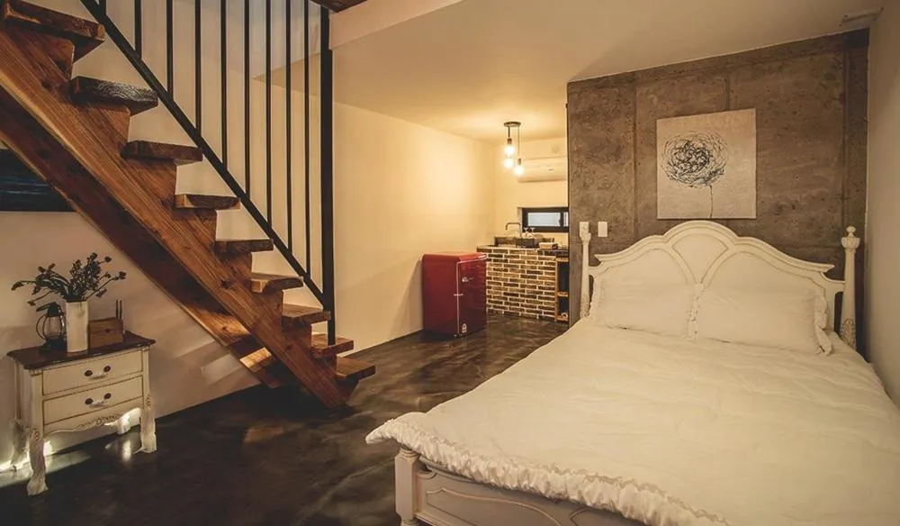 Bed in Jeju La Reserve