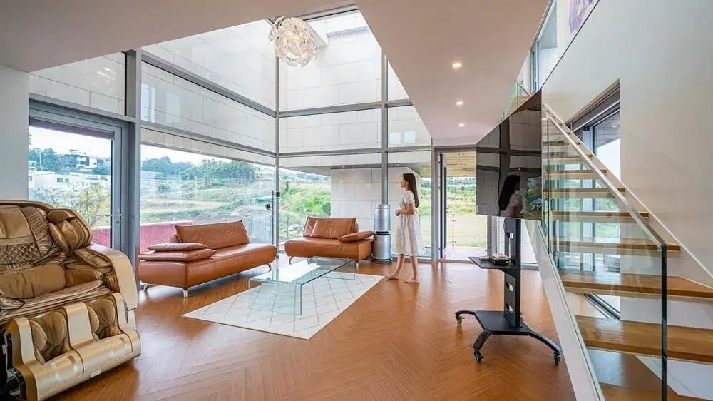 Jeju Mia Private Pool Villa large outdoor warm pool Jeju Mia Private Pool Villa large outdoor warm pool