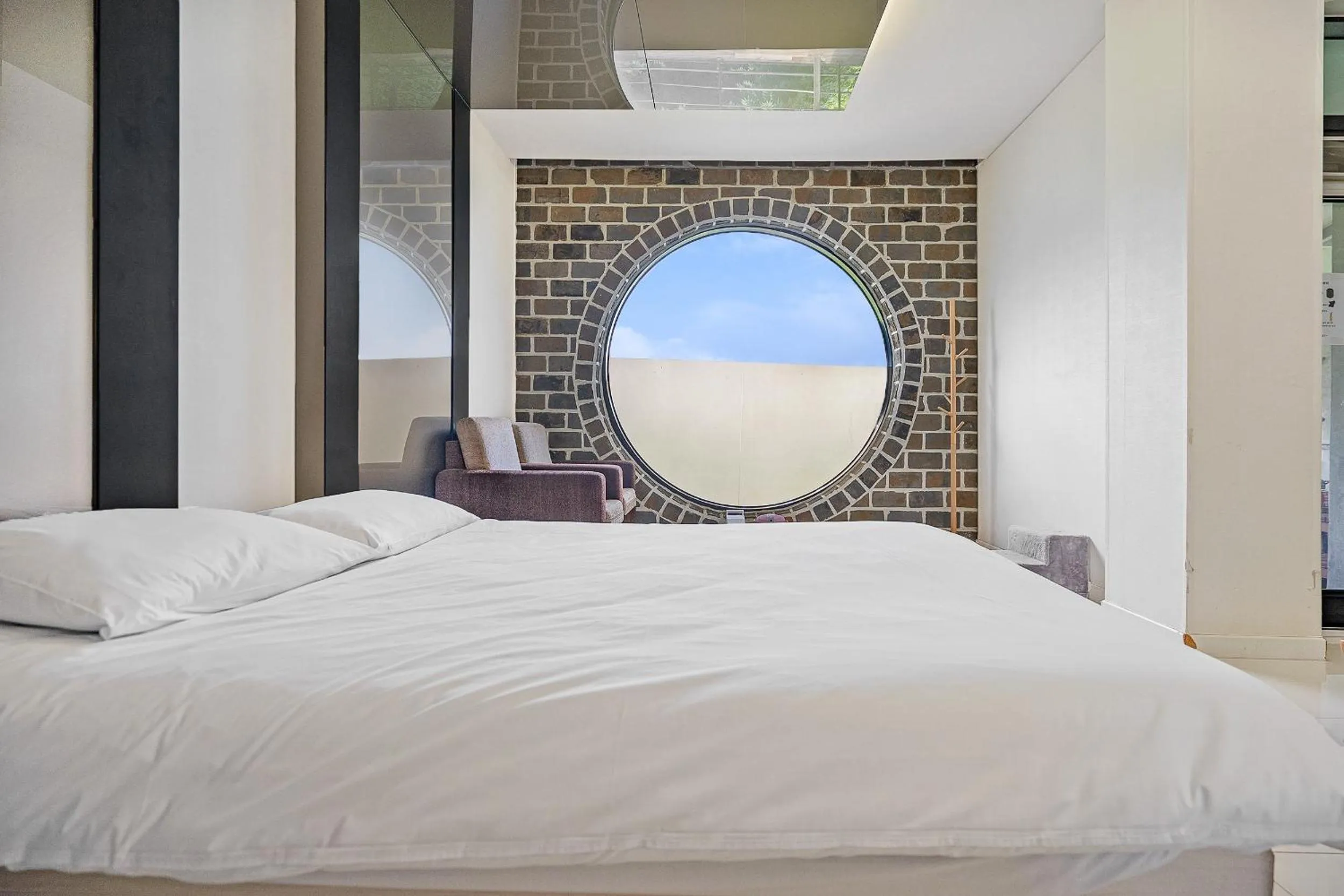 Bed in Kyeongju JS Pet Poolvilla