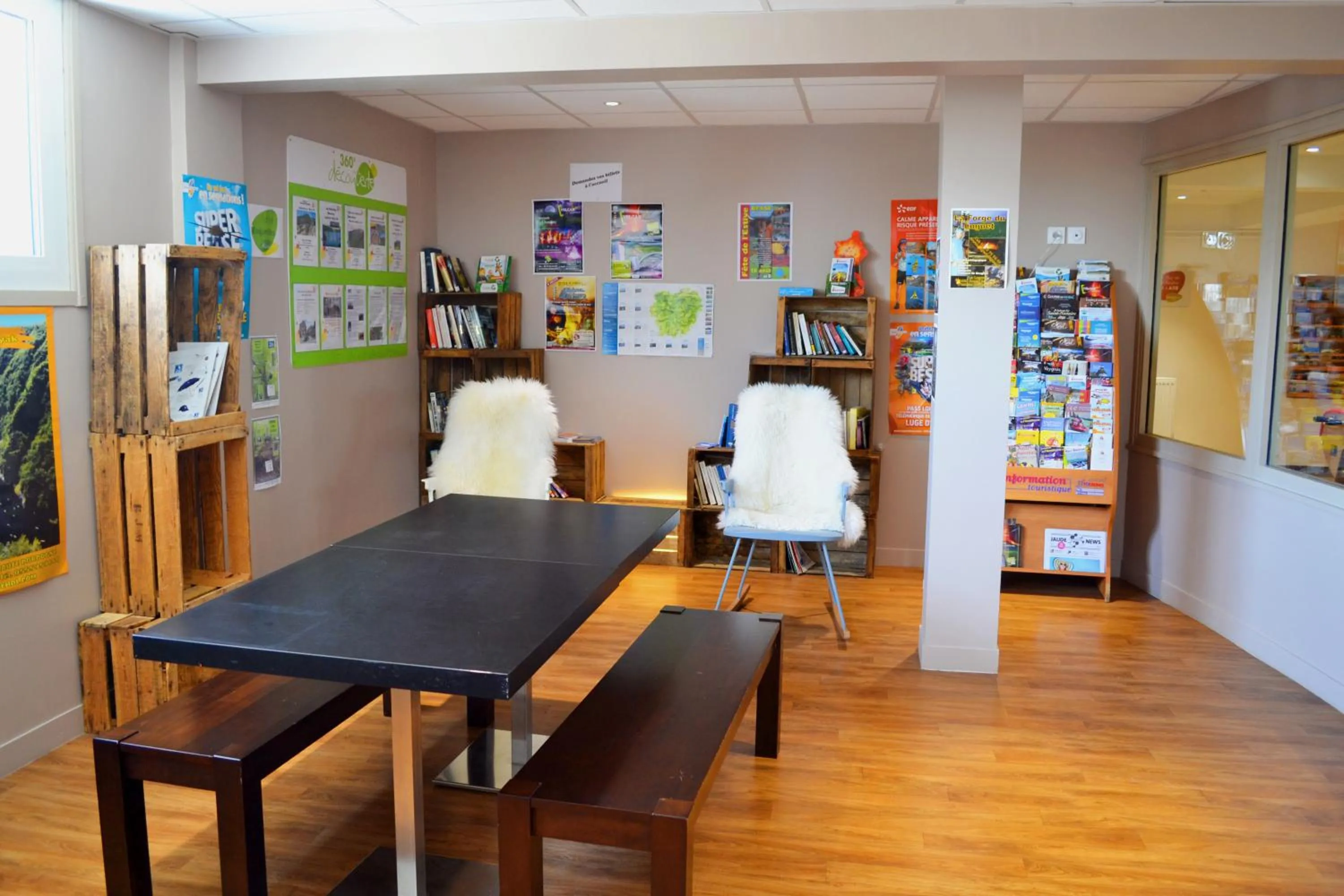 Lounge or bar in VVF Super-Besse Auvergne Sancy