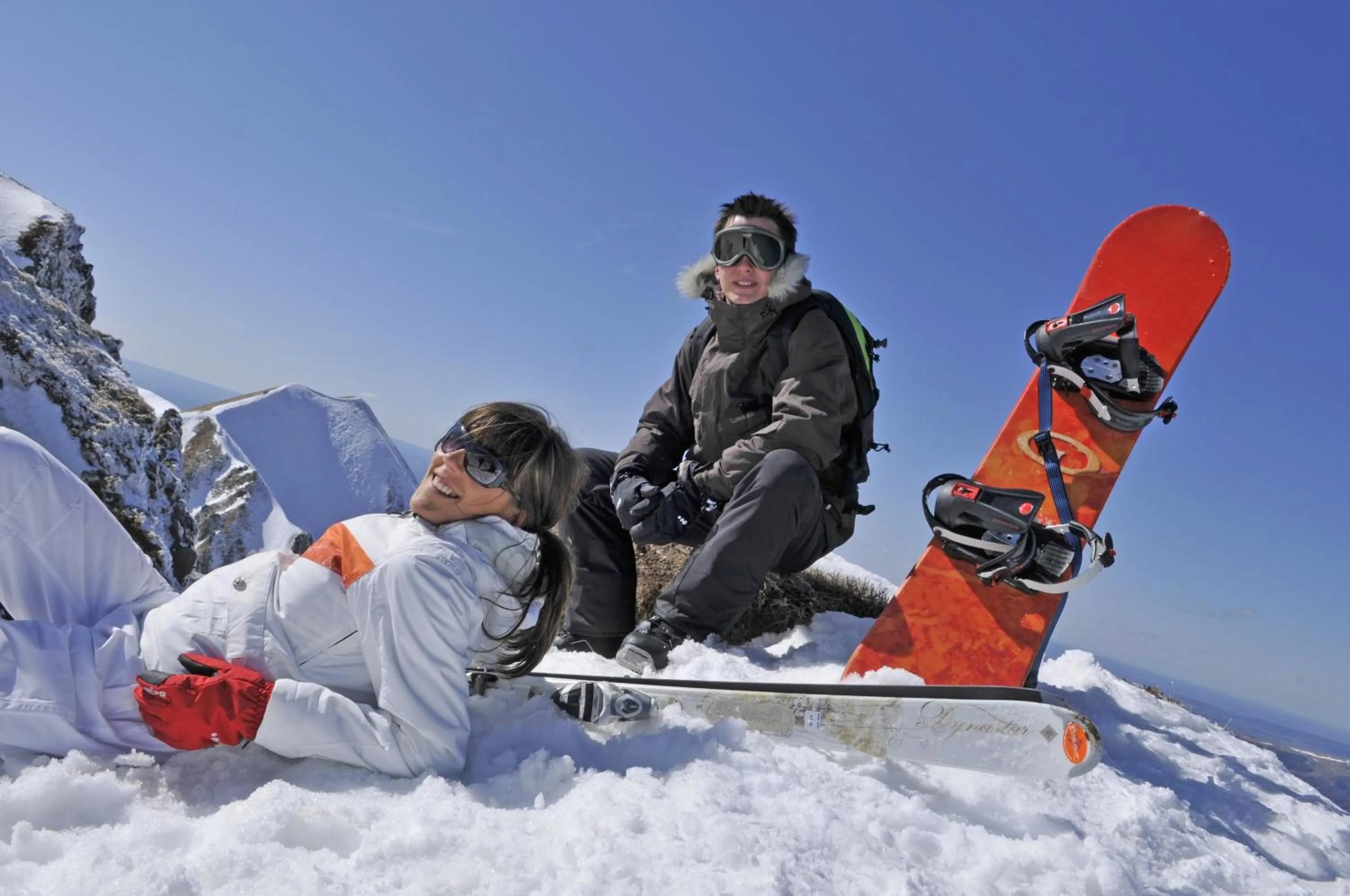 Winter in VVF Super-Besse Auvergne Sancy
