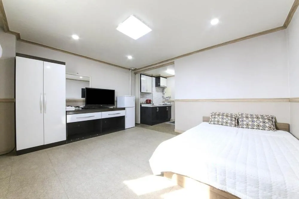 Bed in Daecheon Resortel