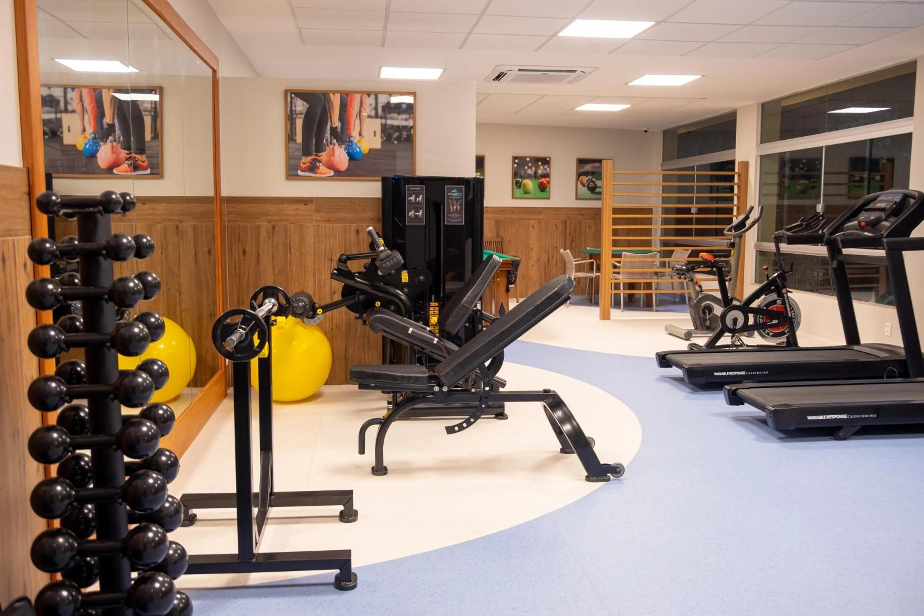 Fitness centre/facilities in Portobello Ondina Praia