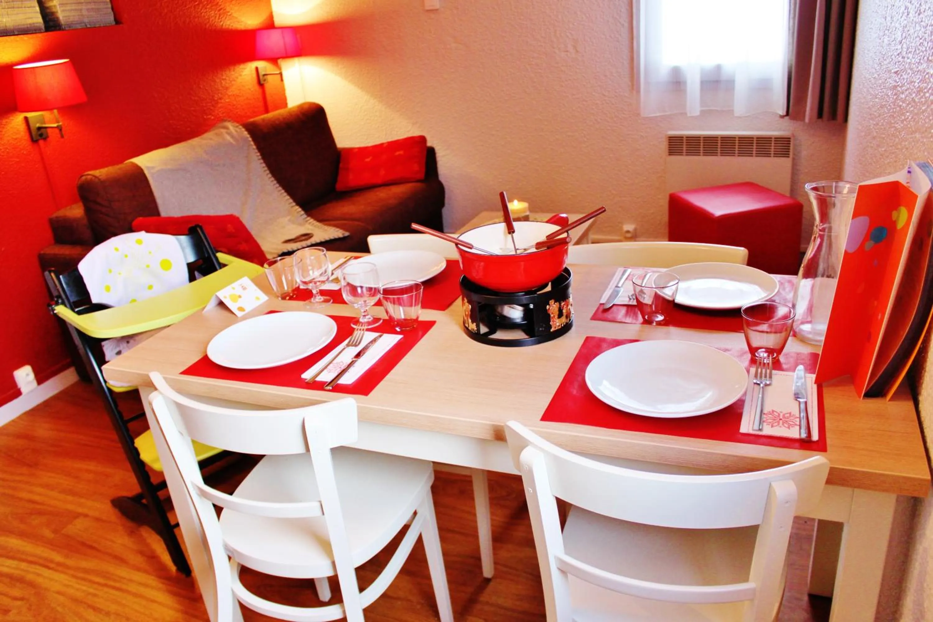 Dining area in VVF La Plagne Montchavin Paradiski