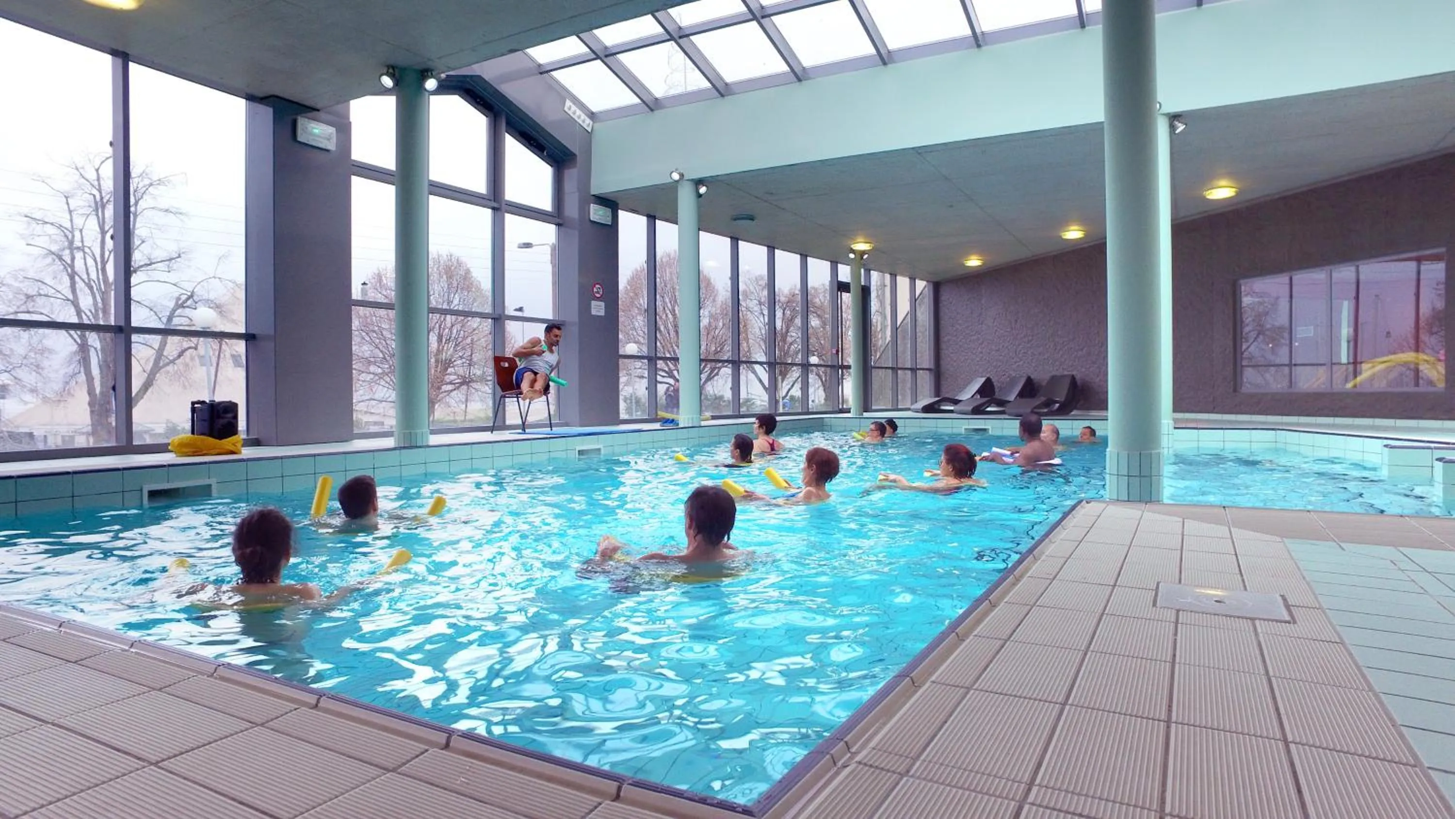 Swimming pool in VVF Lac Léman Évian-les-Bains