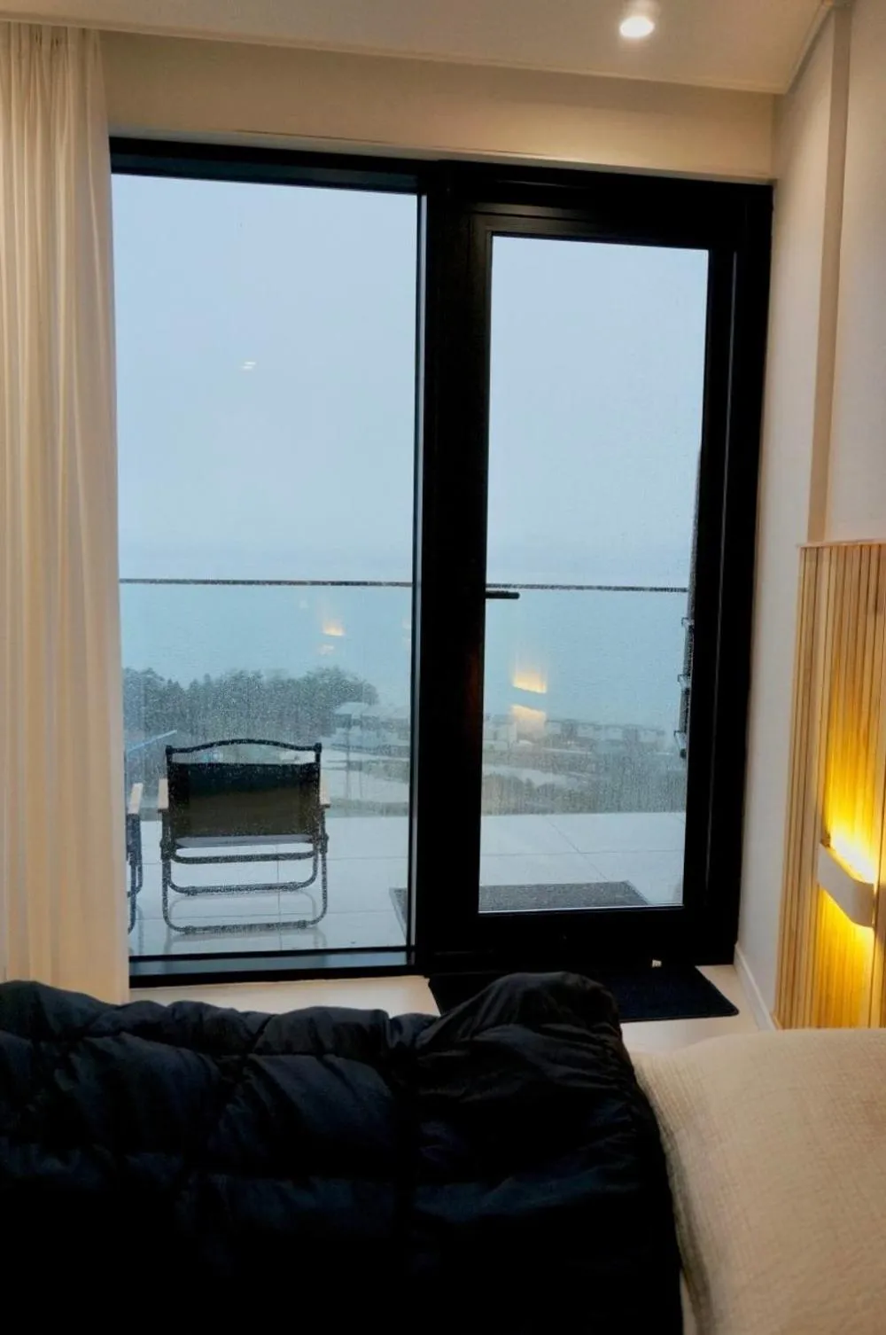 Bed in Namhae Staydan Pool Villa