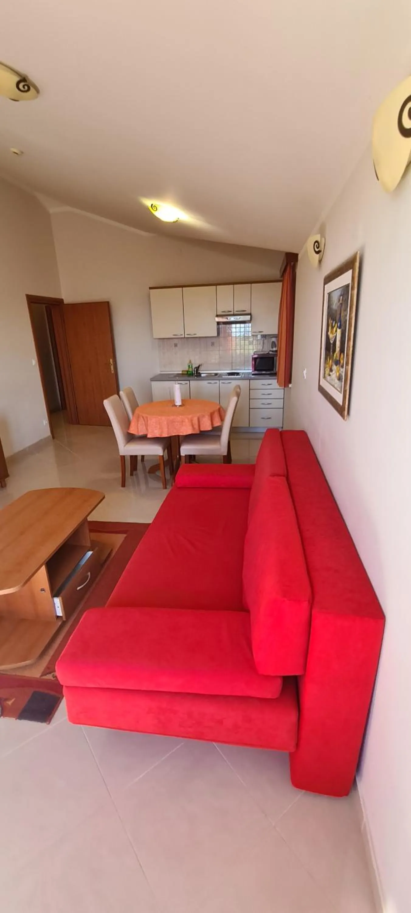 Living room in Aparthotel Astoria