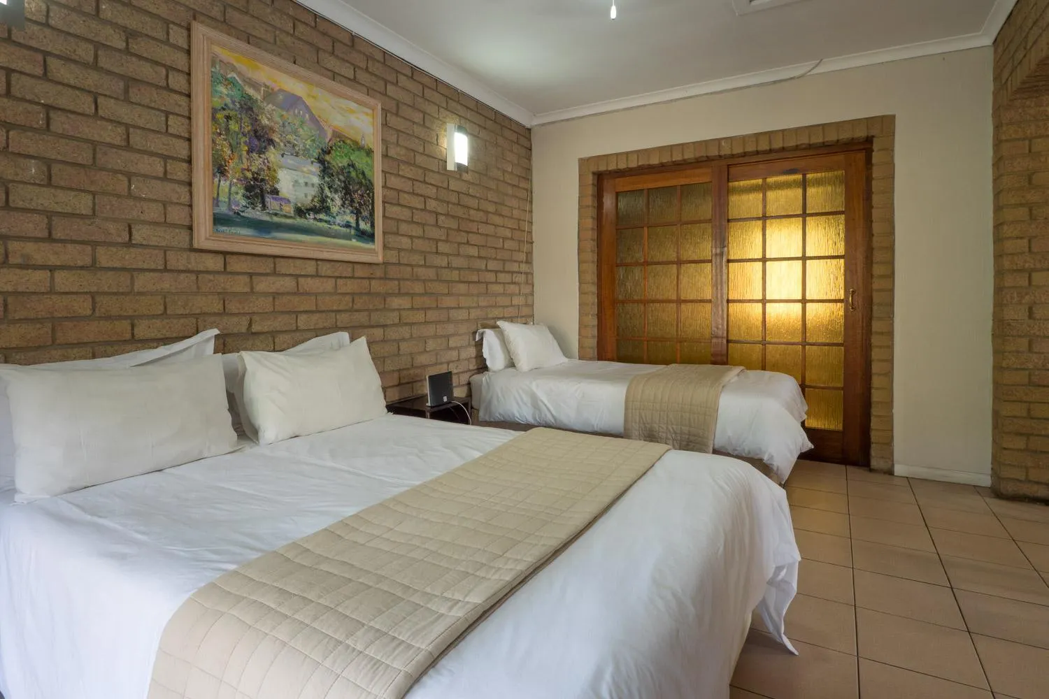 Bed in Carrington Guest House