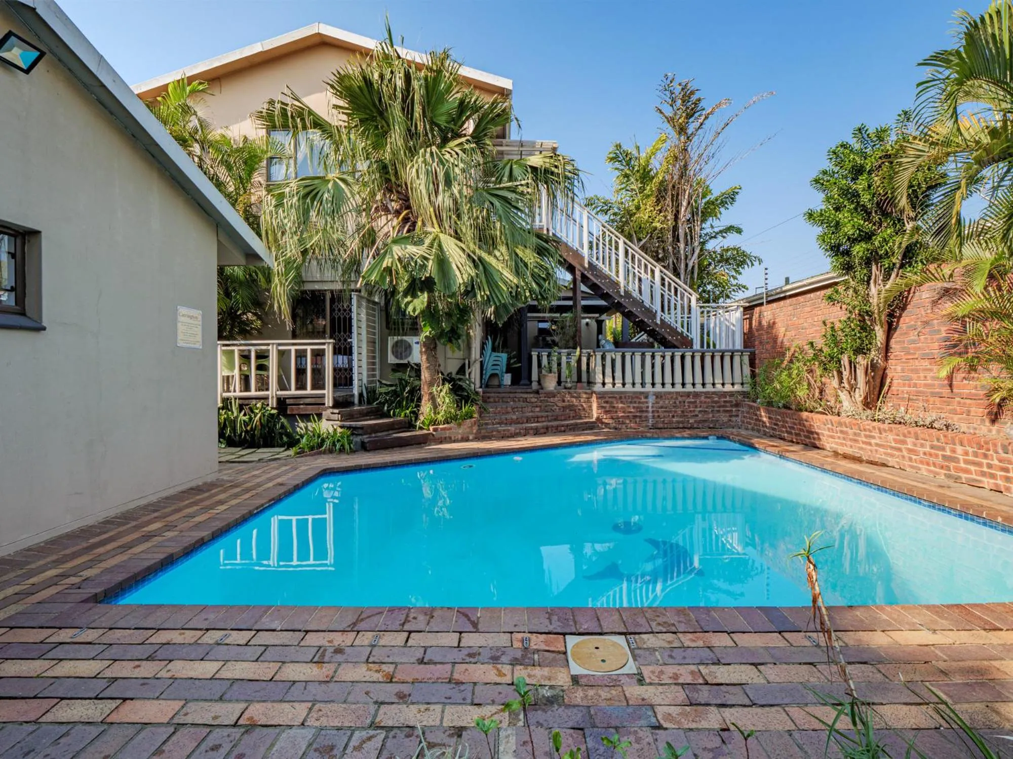 Swimming pool in Carrington Guest House