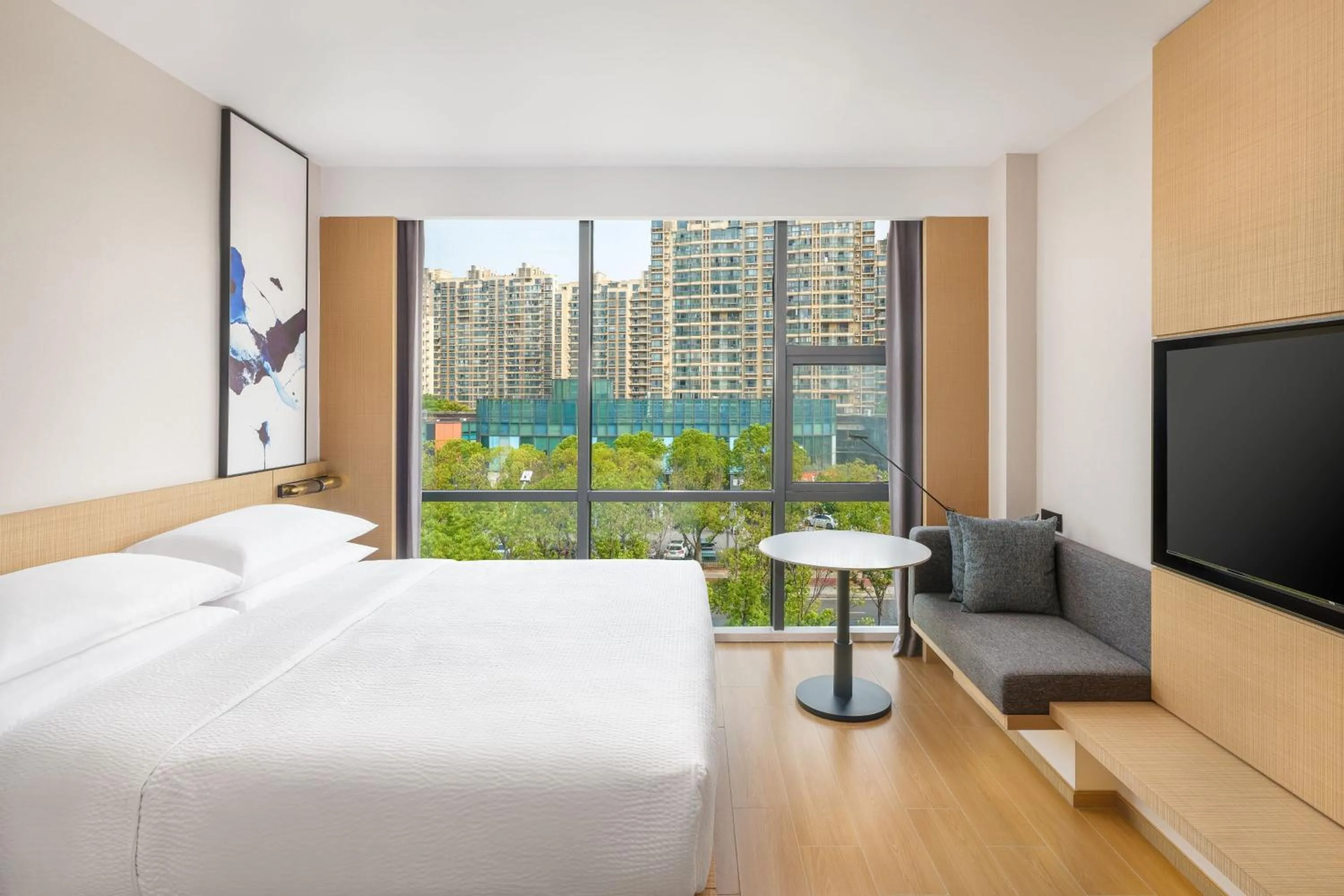 Photo of the whole room, Bed in Fairfield by Marriott Changshu Hi-Tech Zone