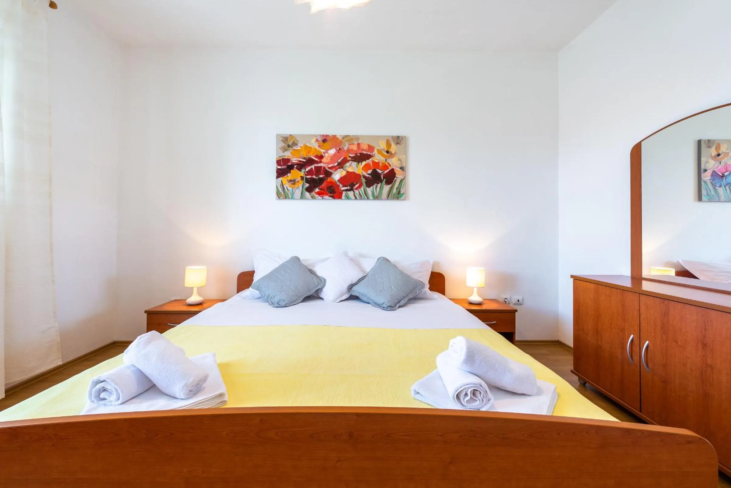 Bed in Apartment Jele
