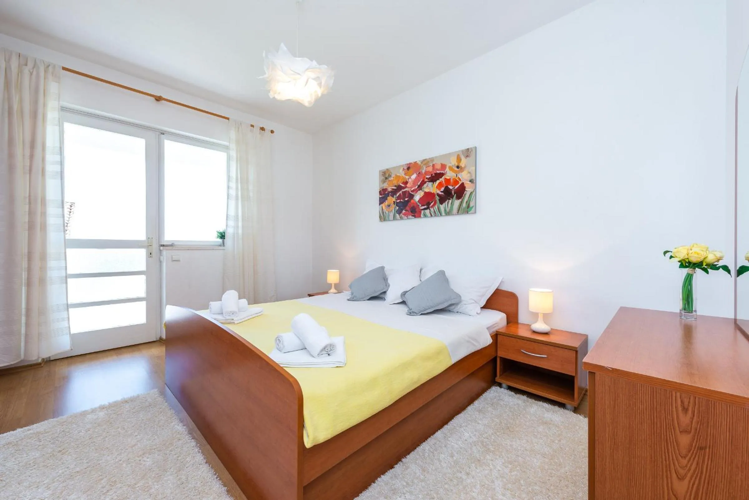 Bed in Apartment Jele