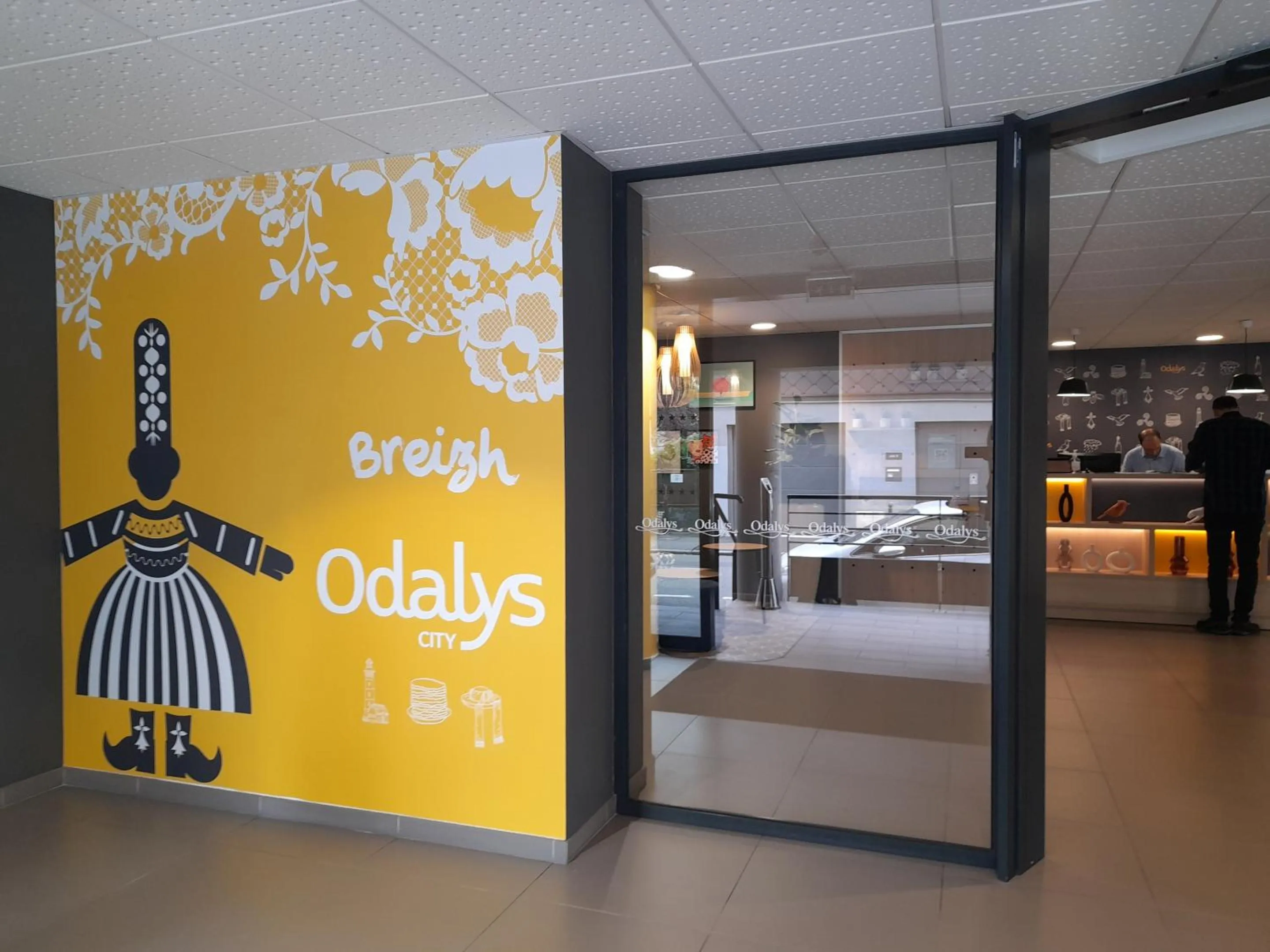 Facade/entrance in Appart Hotel Odalys City Rennes Lorgeril